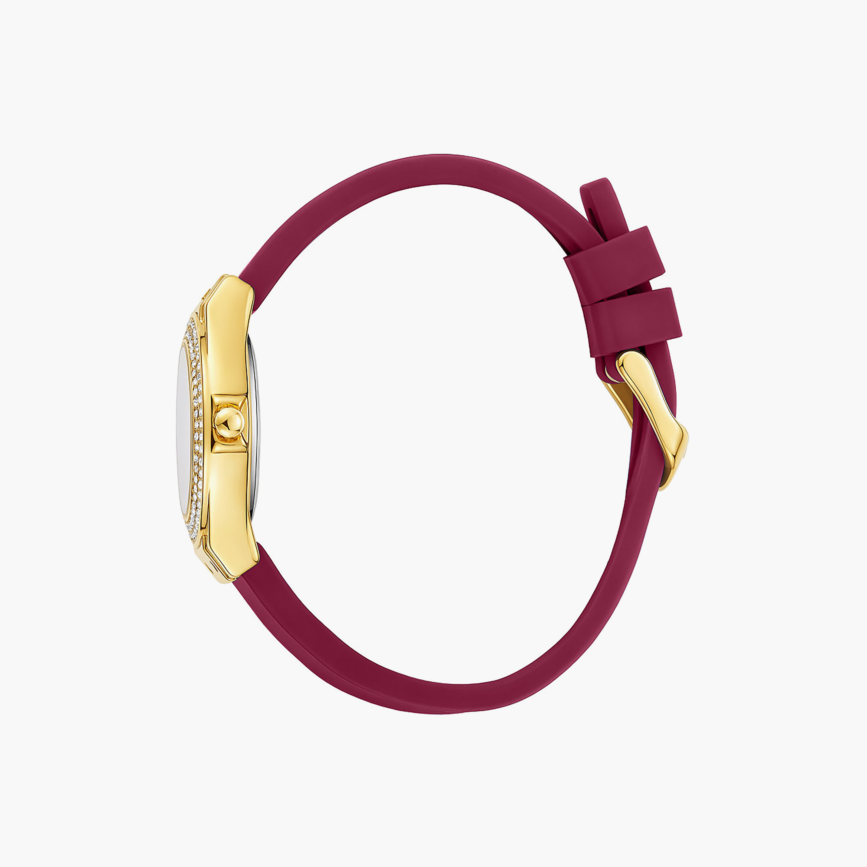 OMAX Women's Analog Round 30 MM Strap Buckle Watch | SQ-BSS002G44I3-women-watchesandjewellery-watches-image-2