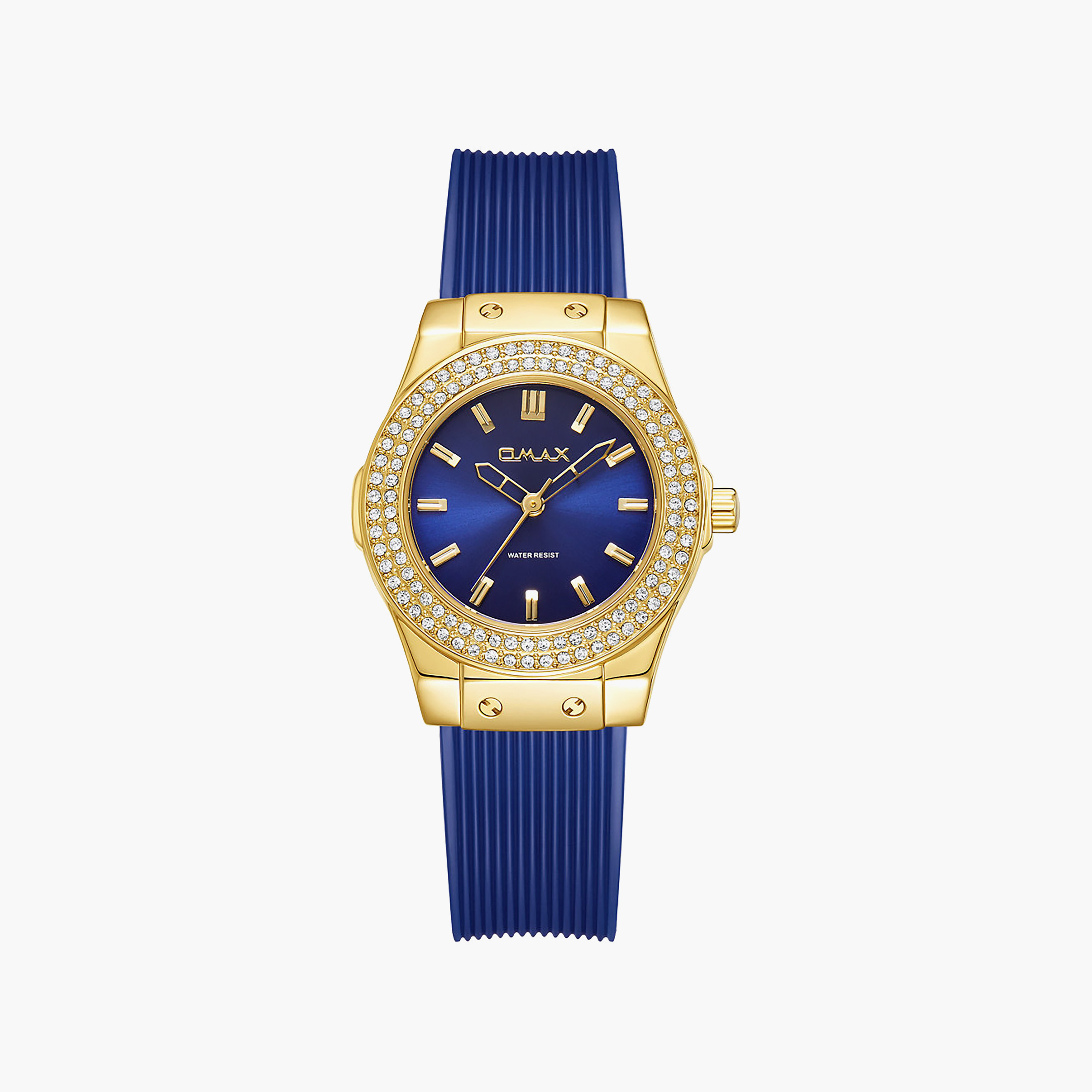 OMAX Women's Analog Round 30 MM Strap Buckle Watch | SQ-BSS002G44I3-women-watchesandjewellery-watches-image-1