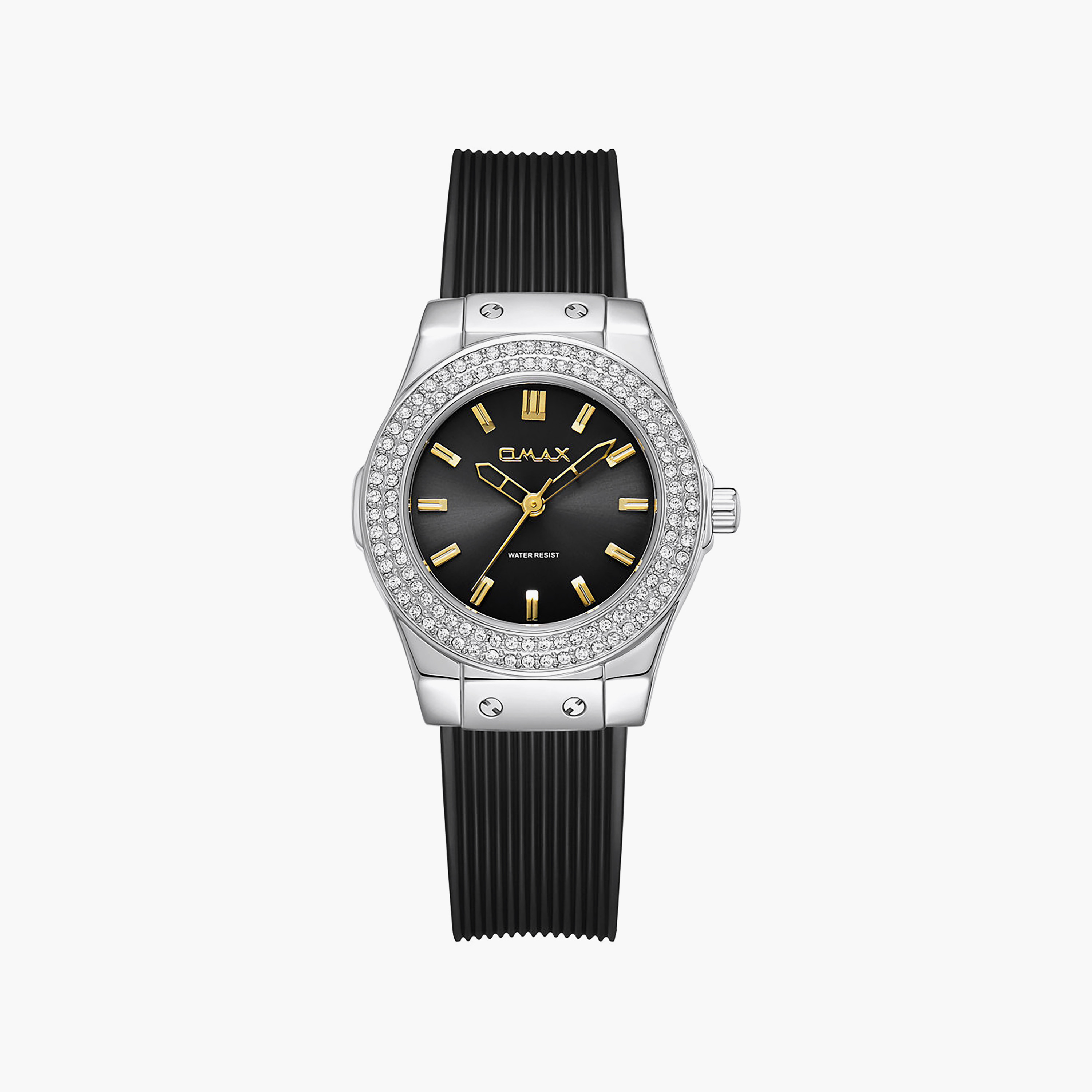 OMAX Women's Analog Round 30 MM Strap Buckle Watch | SQ-BSS002P22I3-women-watchesandjewellery-watches-image-1