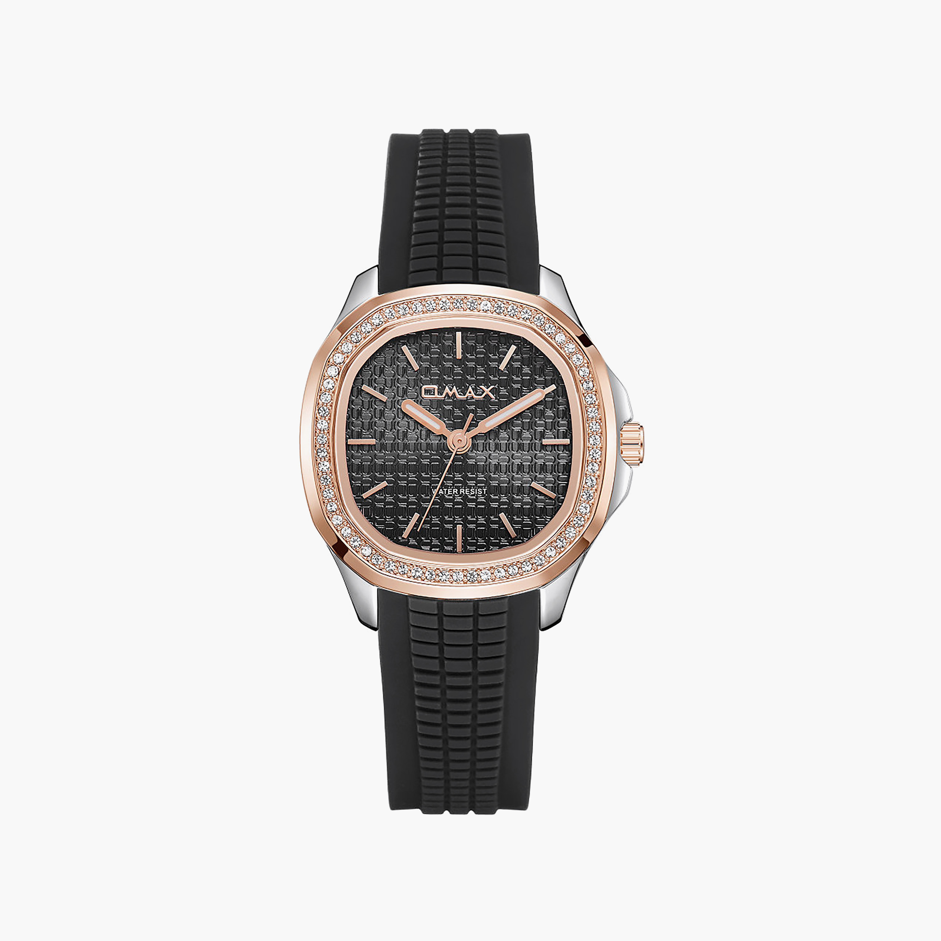 OMAX Women's Analog Round 32 MM Strap Buckle Watch | SQ-BSS004C22I4-women-watchesandjewellery-watches-image-1