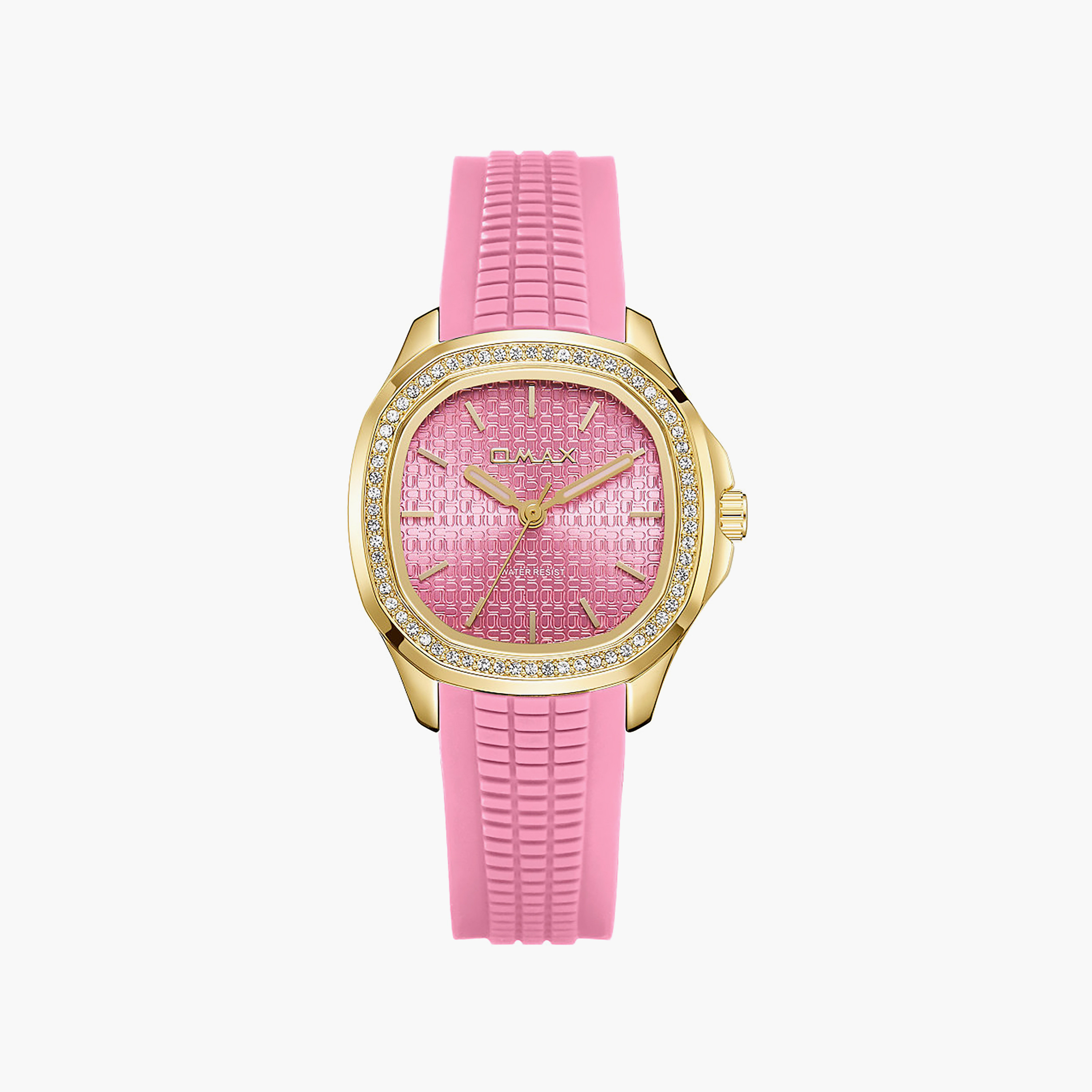 OMAX Women's Analog Round 32 MM Strap Buckle Watch | SQ-BSS004G44I3-women-watchesandjewellery-watches-image-1