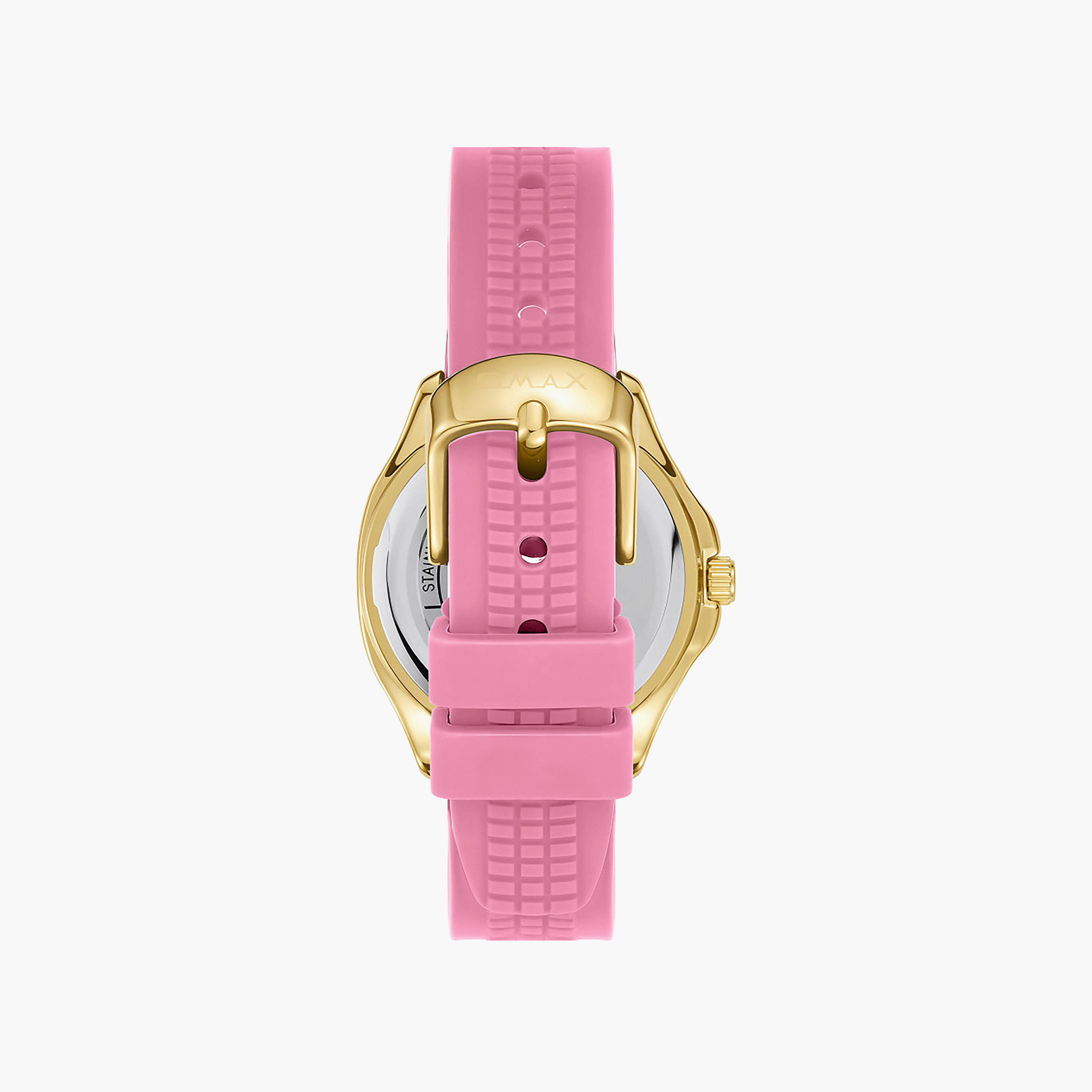 OMAX Women's Analog Round 32 MM Strap Buckle Watch | SQ-BSS004G44I3-women-watchesandjewellery-watches-image-3