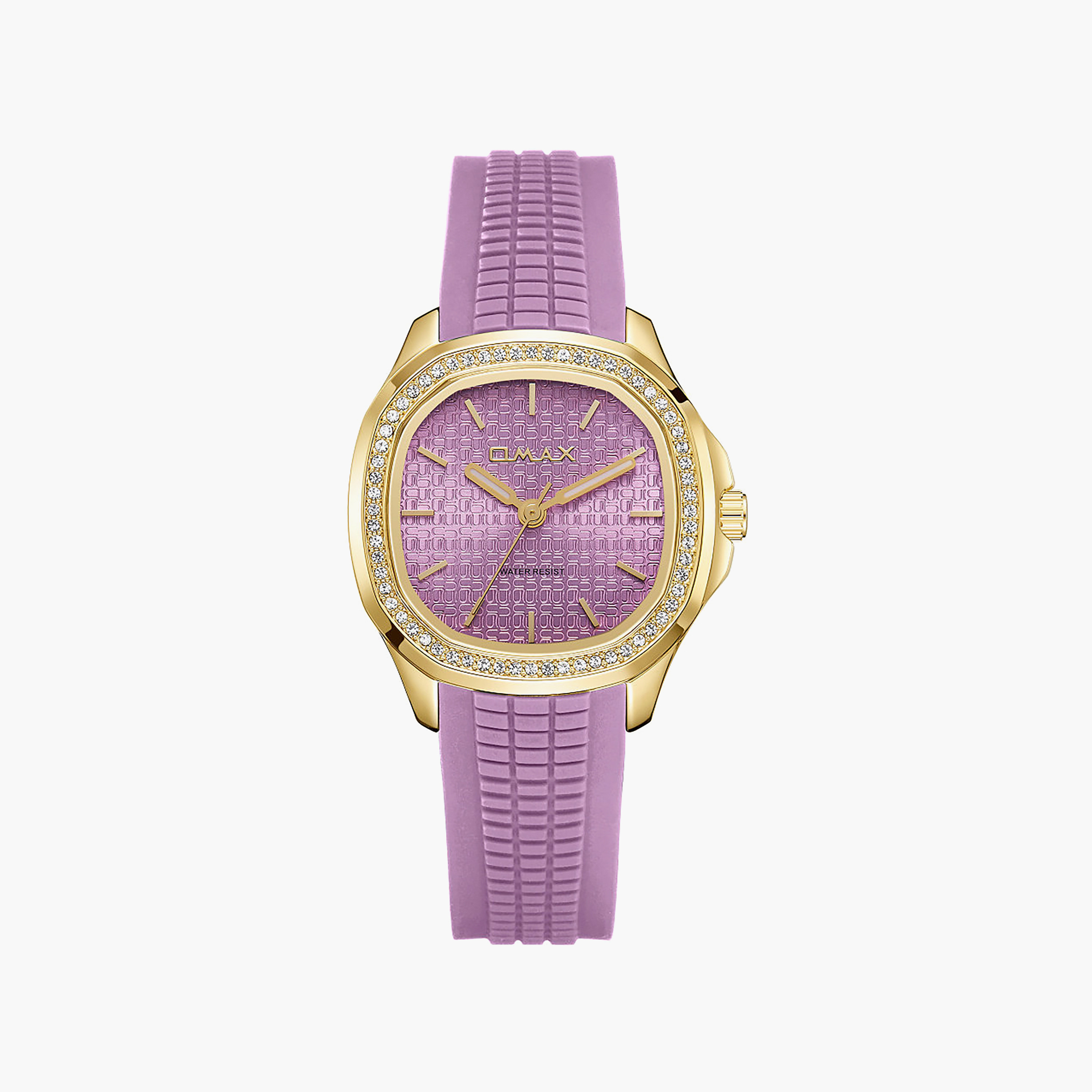 OMAX Women's Analog Round 32 MM Strap Buckle Watch | SQ-BSS004GMMI3-women-watchesandjewellery-watches-image-1