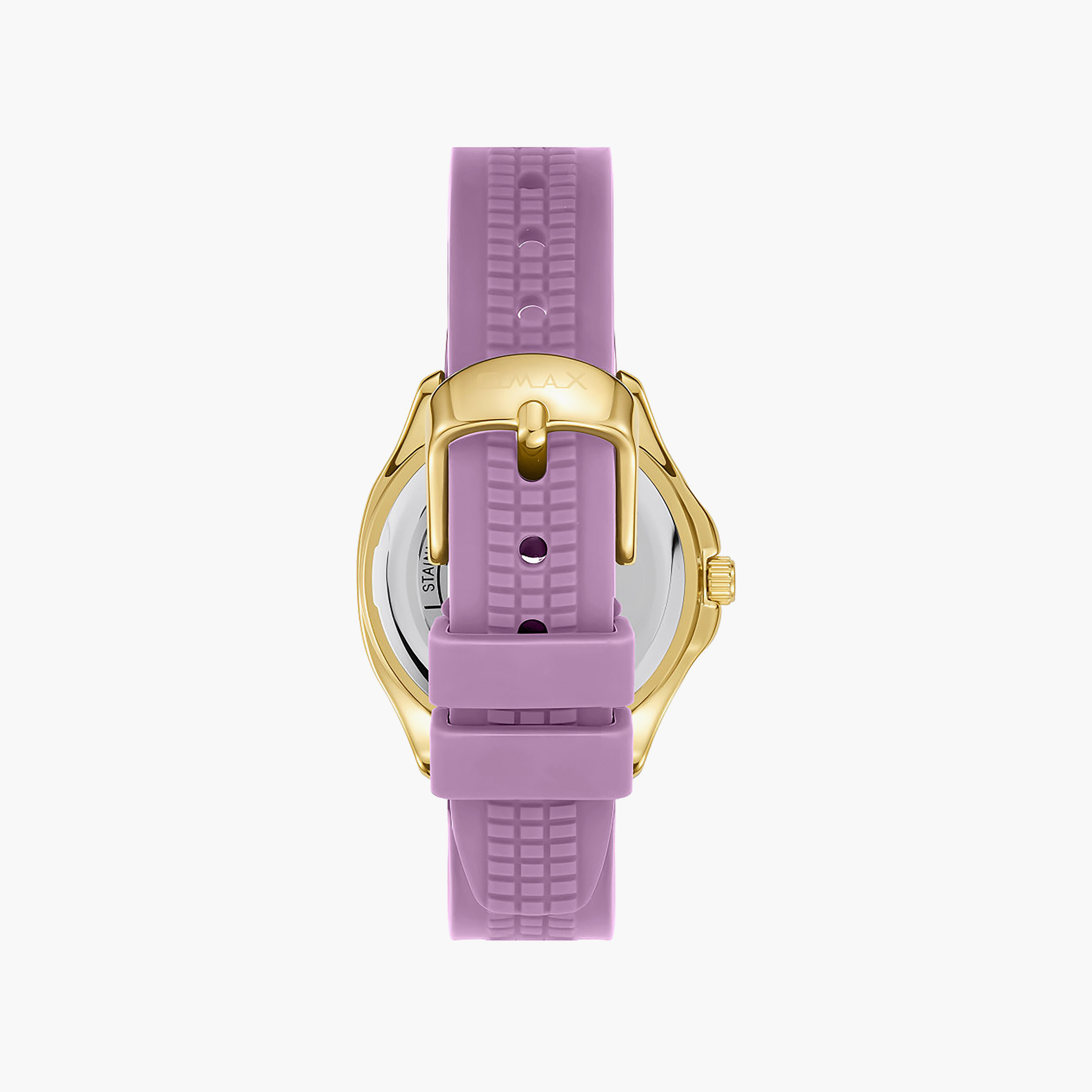 OMAX Women's Analog Round 32 MM Strap Buckle Watch | SQ-BSS004GMMI3-women-watchesandjewellery-watches-image-3