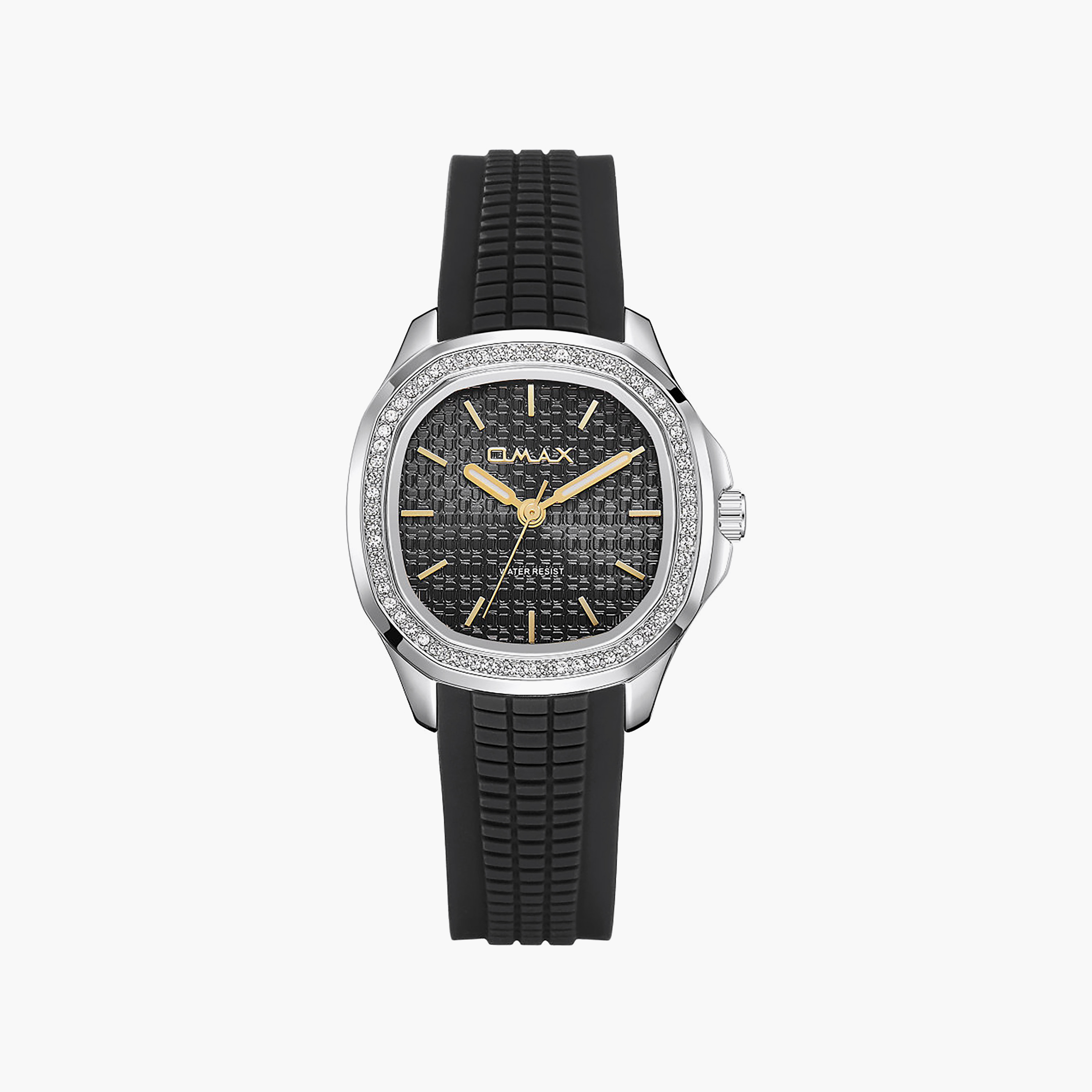 OMAX Women's Analog Round 32 MM Strap Buckle Watch | SQ-BSS004P22I3-women-watchesandjewellery-watches-image-1