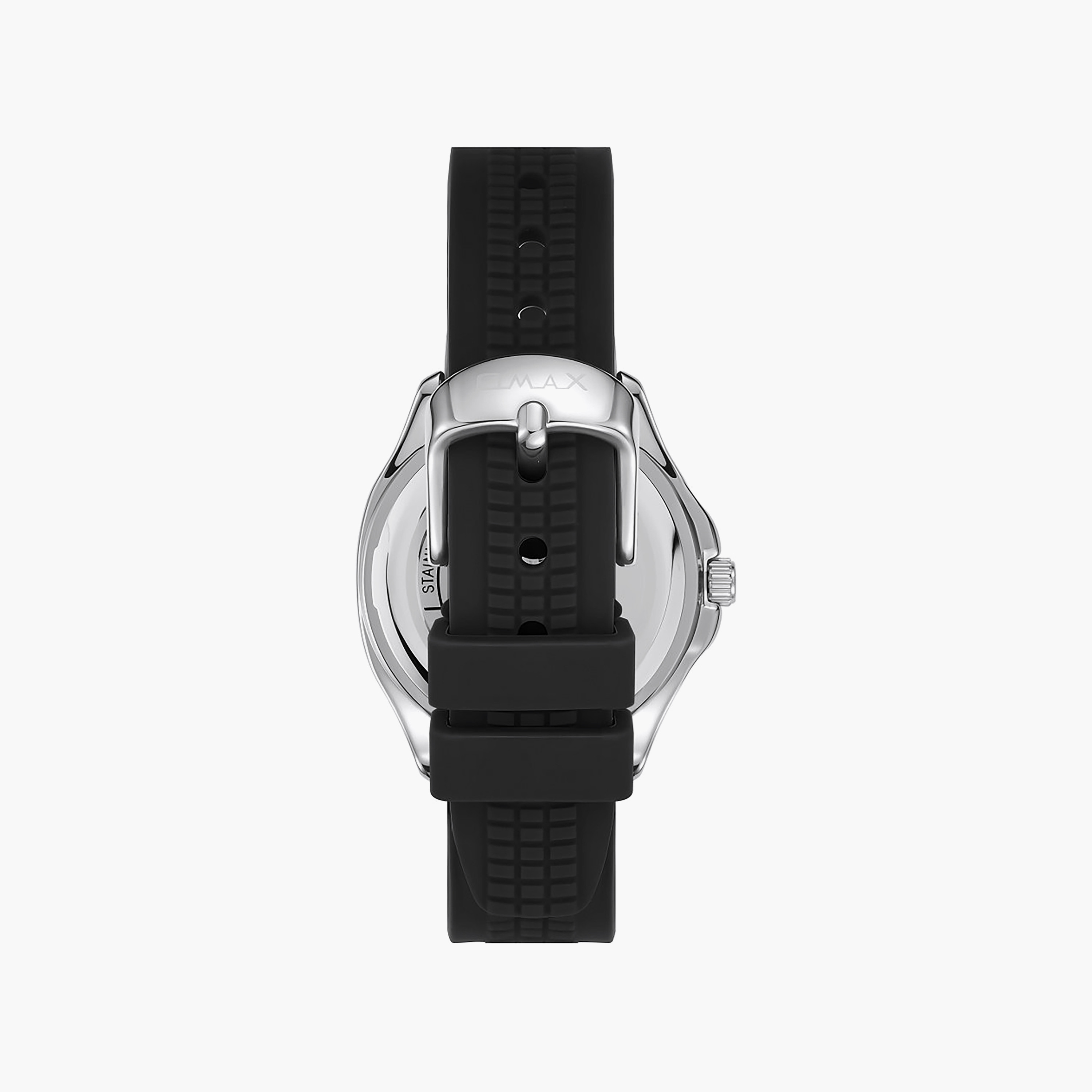 OMAX Women's Analog Round 32 MM Strap Buckle Watch | SQ-BSS004P22I3-women-watchesandjewellery-watches-image-3