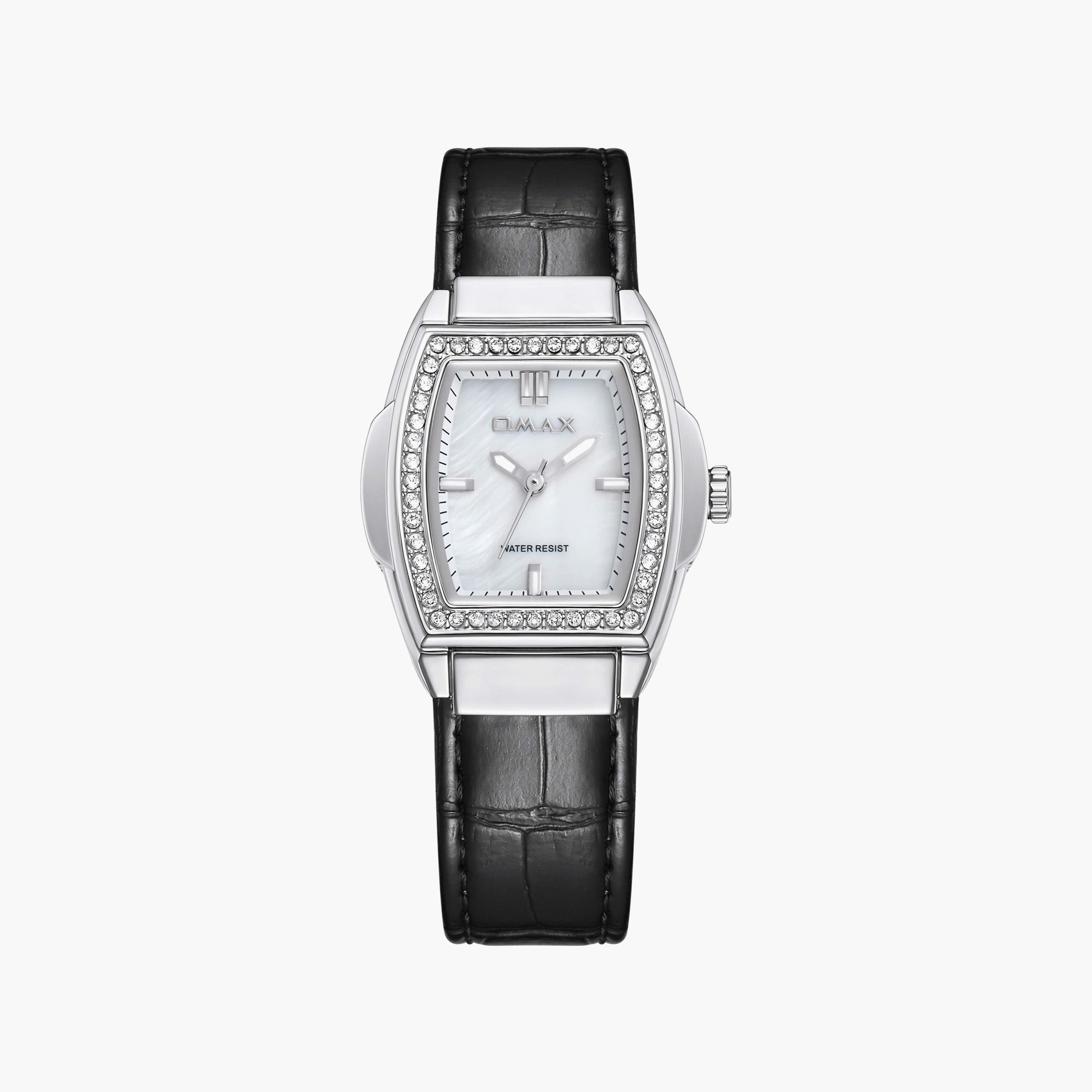 ساعة أوماكس النسائية التناظرية ذات الحزام المستطيل مقاس 30 مم مع مشبك | SQ-CSL002C22I4-women-watchesandjewellery-watches-image-10