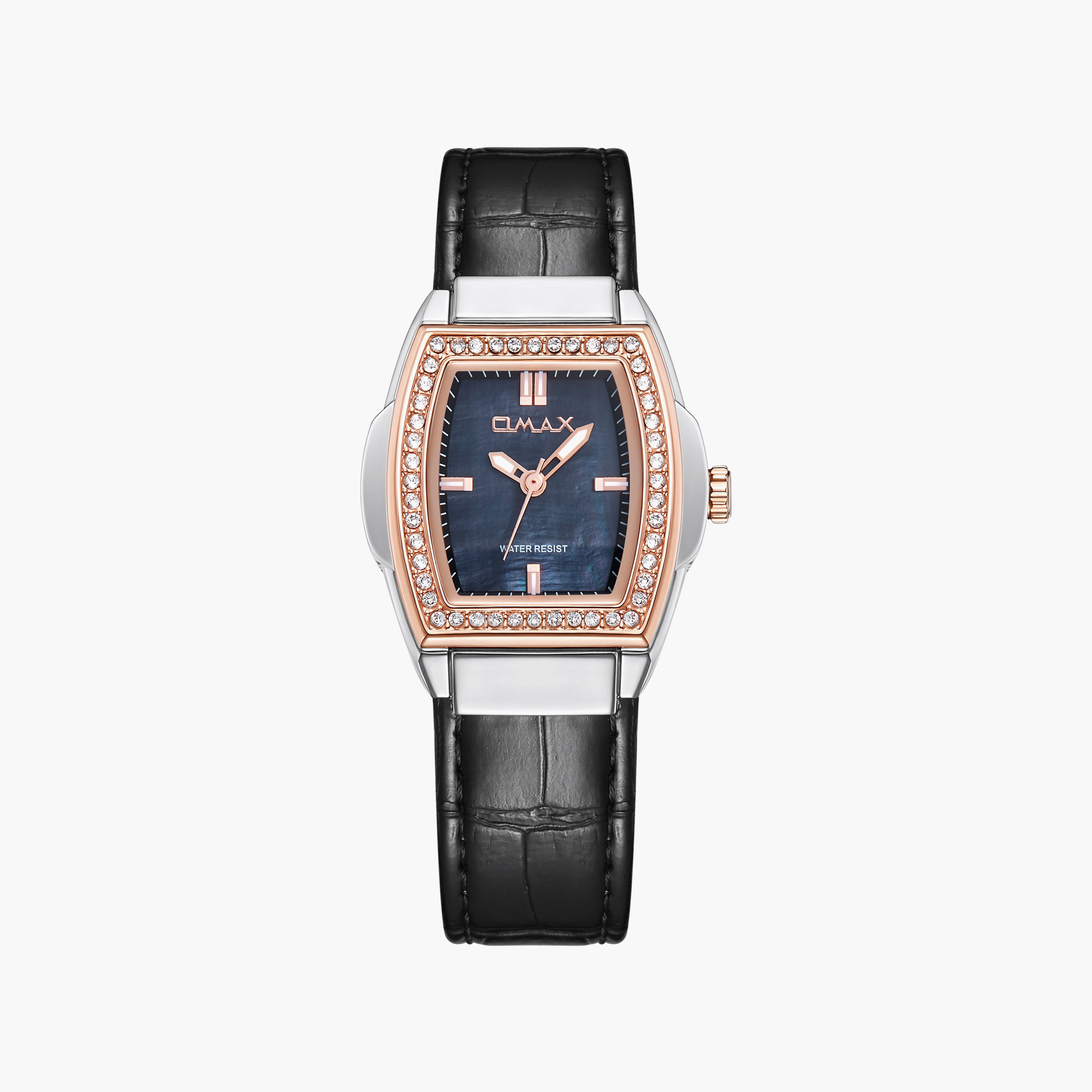 OMAX Women's Analog Rectangular 30 MM Strap Buckle Watch | SQ-CSL002C22I4-women-watchesandjewellery-watches-image-1