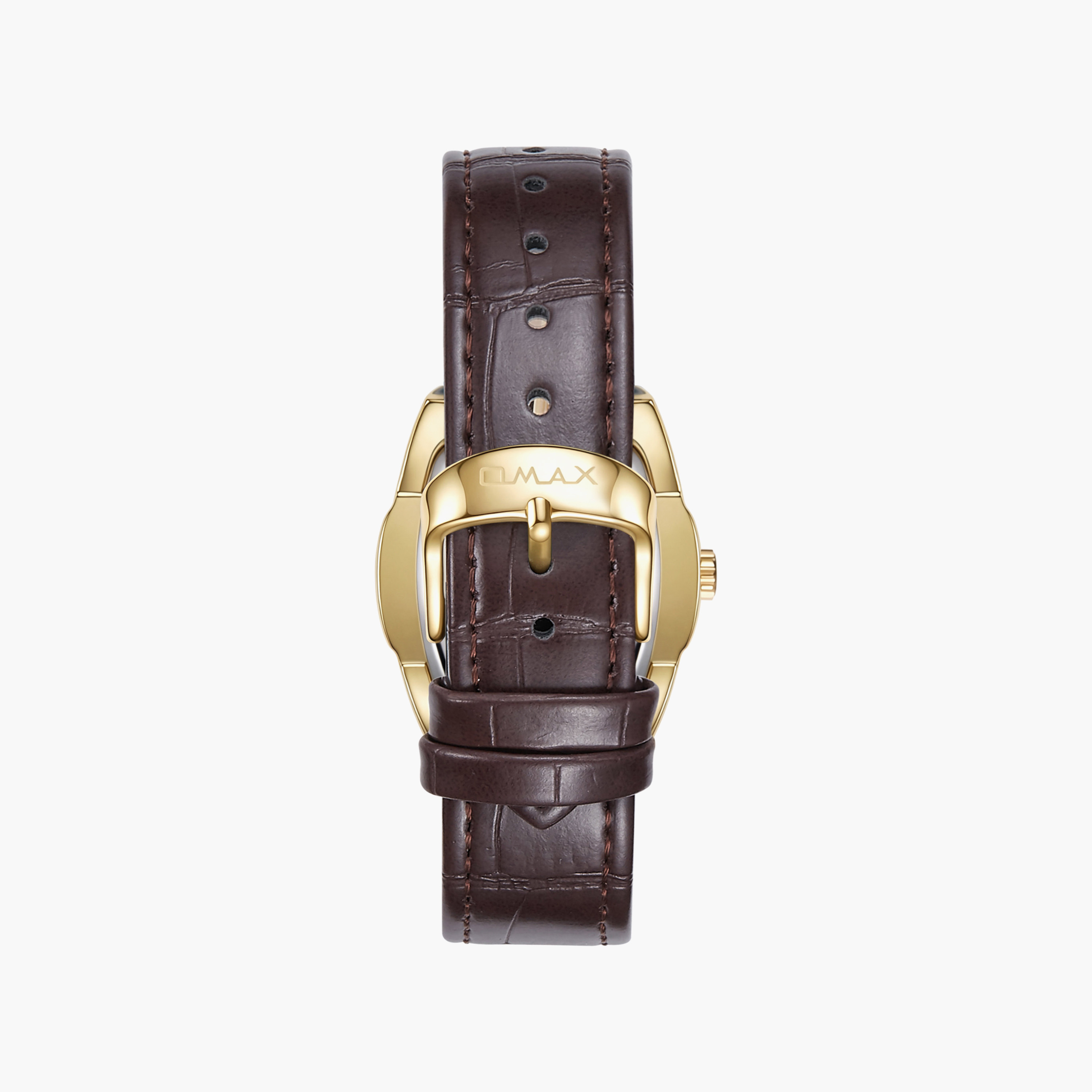 ساعة أوماكس النسائية التناظرية ذات الحزام المستطيل مقاس 30 مم مع مشبك | SQ-CSL002G1KI3-women-watchesandjewellery-watches-image-3