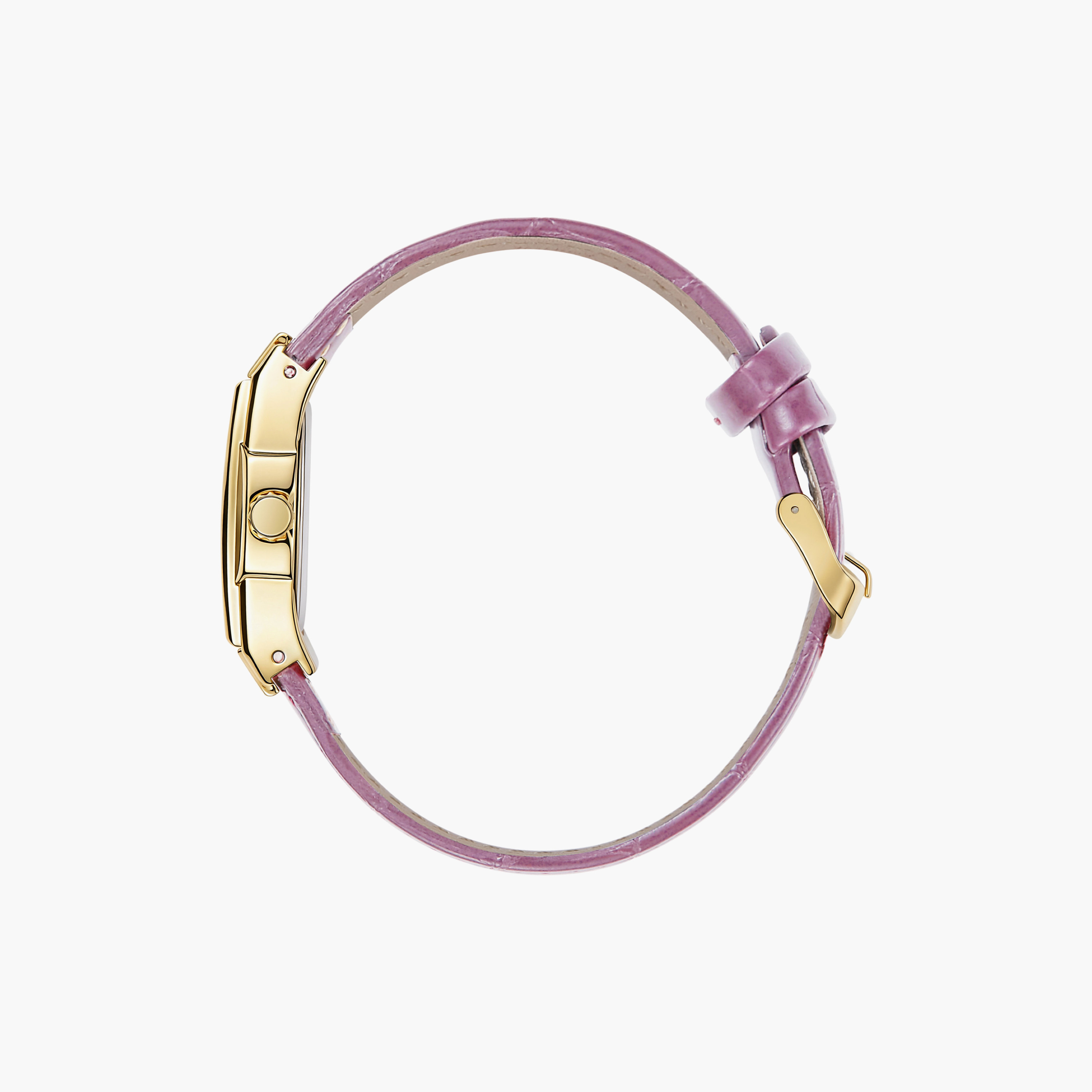ساعة أوماكس النسائية التناظرية ذات الحزام المستطيل مقاس 30 مم مع مشبك | SQ-CSL002GLLI3-women-watchesandjewellery-watches-image-2