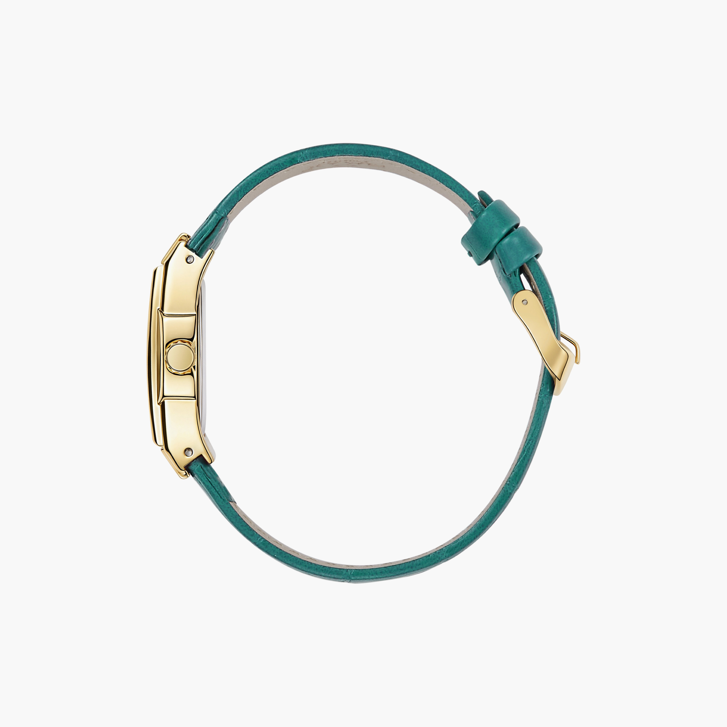 ساعة أوماكس النسائية التناظرية ذات الحزام المستطيل مقاس 30 مم مع مشبك | SQ-CSL002GTTI3-women-watchesandjewellery-watches-image-2