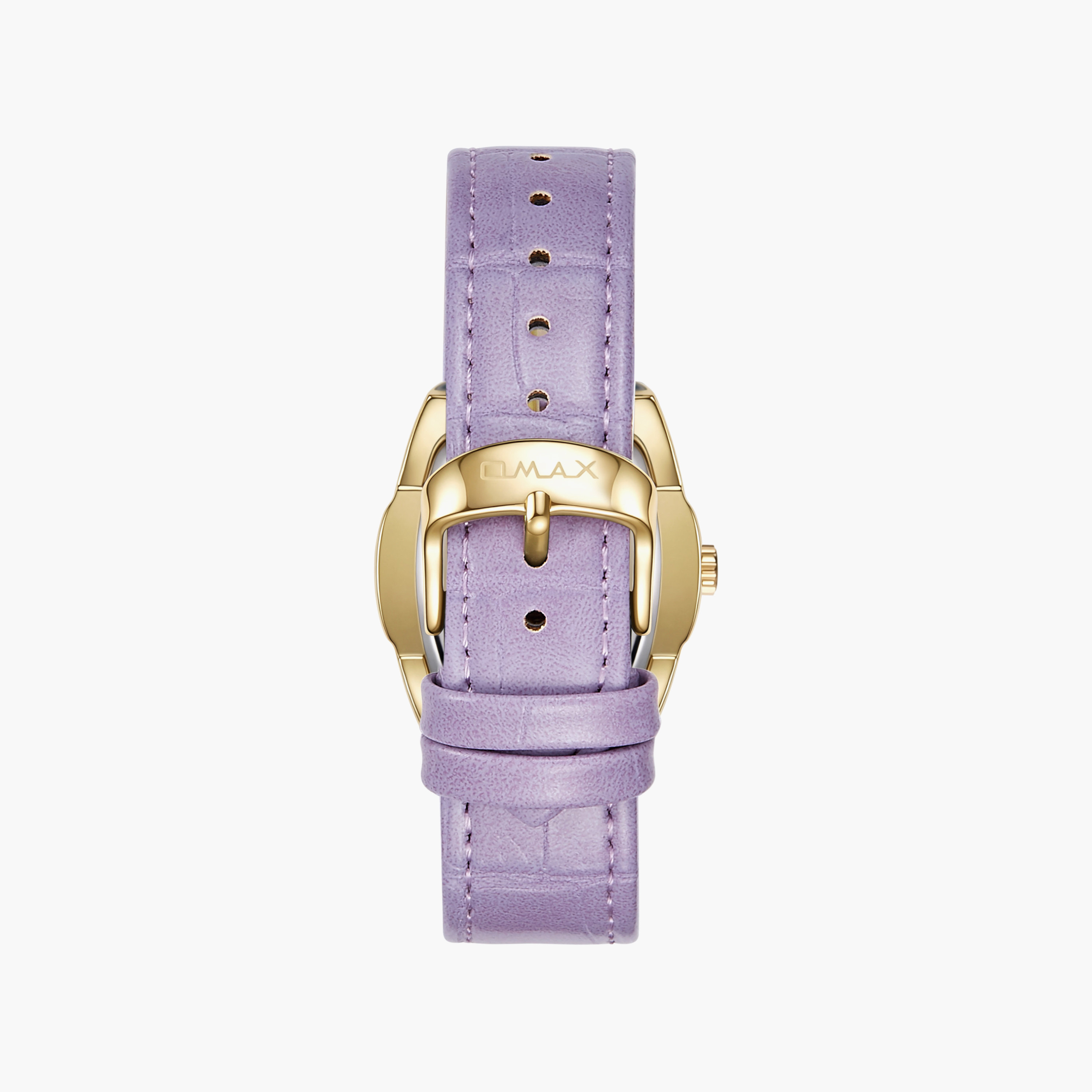 ساعة أوماكس النسائية التناظرية ذات الحزام المستطيل مقاس 30 مم مع مشبك | SQ-CSL002GZHI3-women-watchesandjewellery-watches-image-3