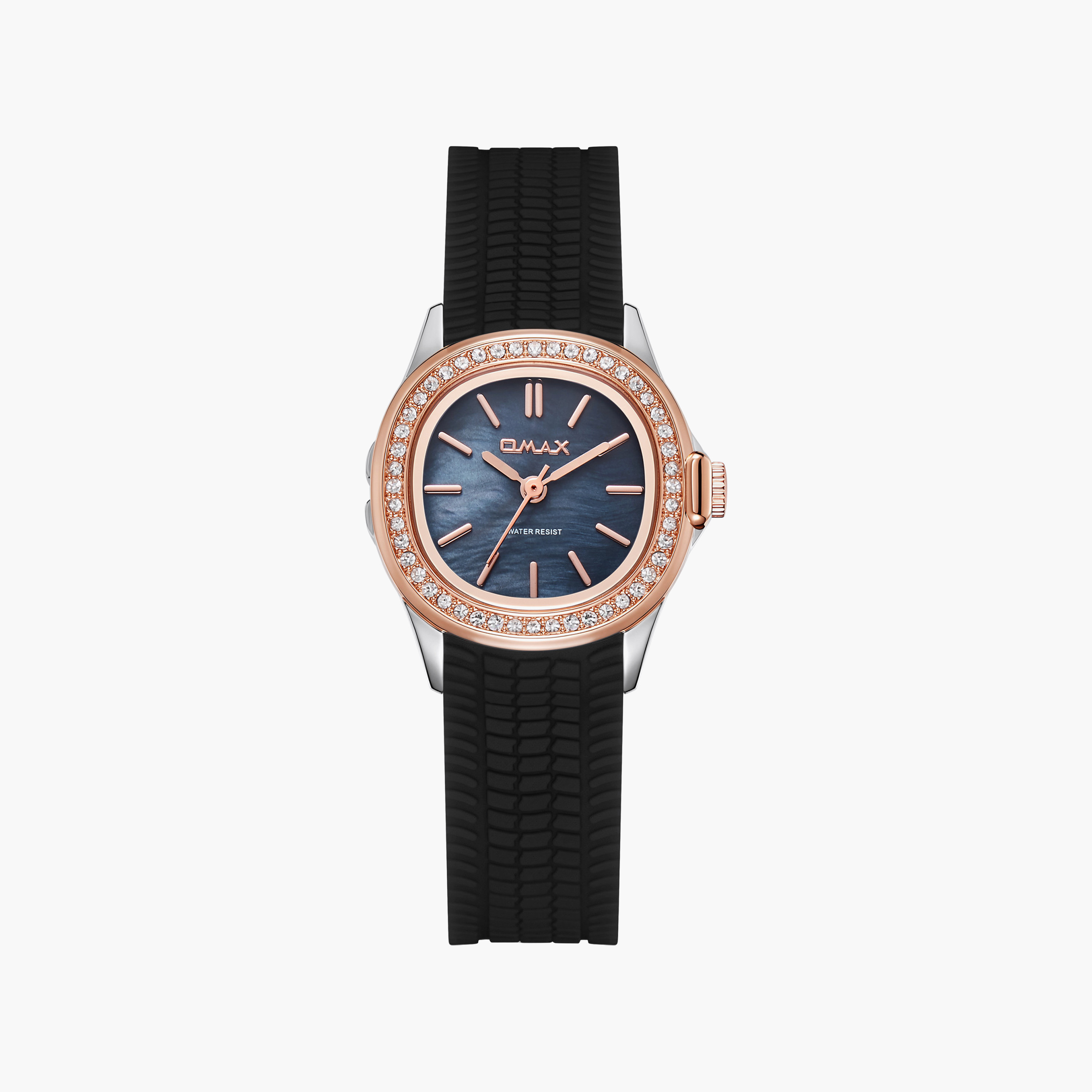 OMAX Women's Analog Round 28 MM Butterfly Buckle Watch | SQ-ESS002C22I4-women-watchesandjewellery-watches-image-1