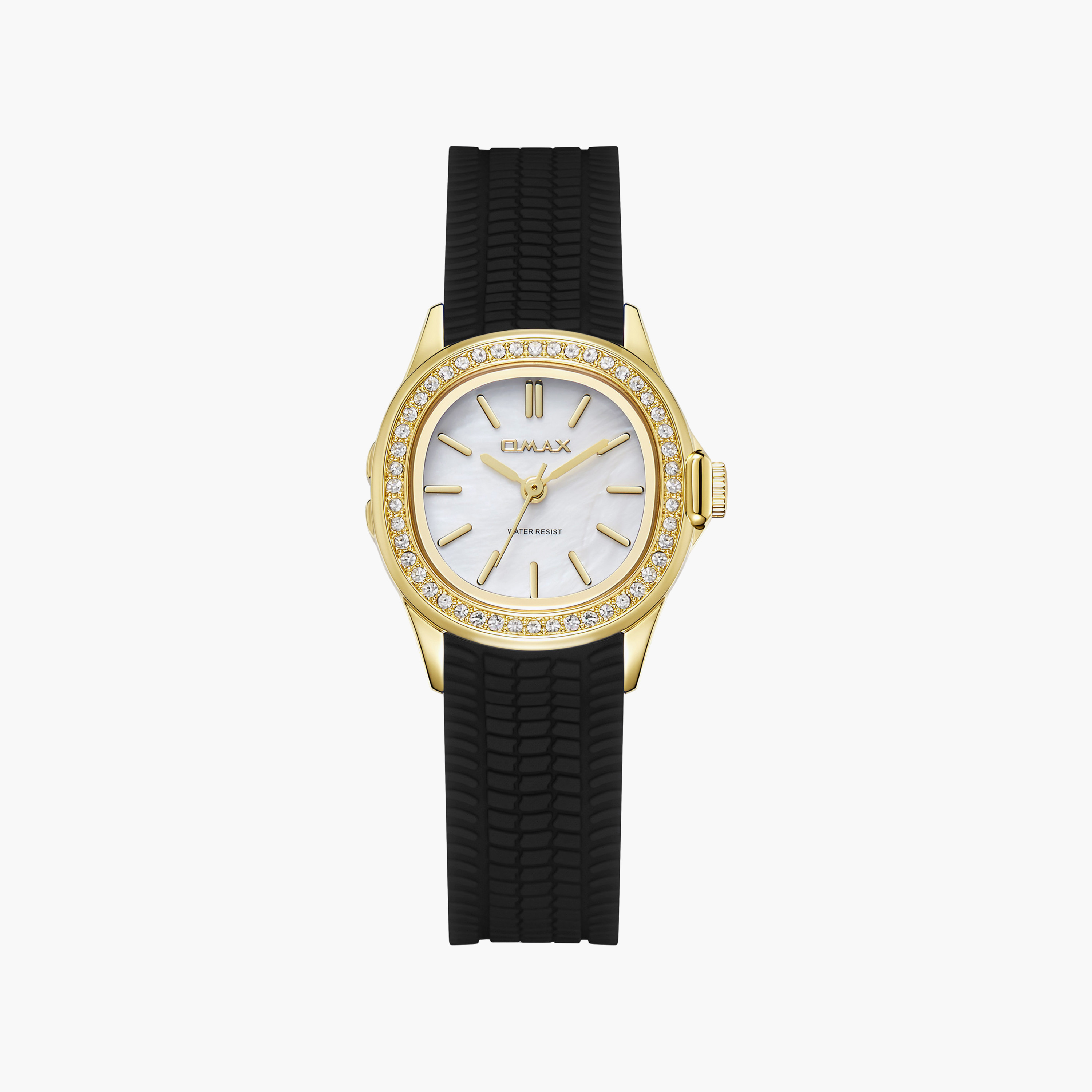 OMAX Women's Analog Round 28 MM Butterfly Buckle Watch | SQ-ESS002C22I4-women-watchesandjewellery-watches-image-1