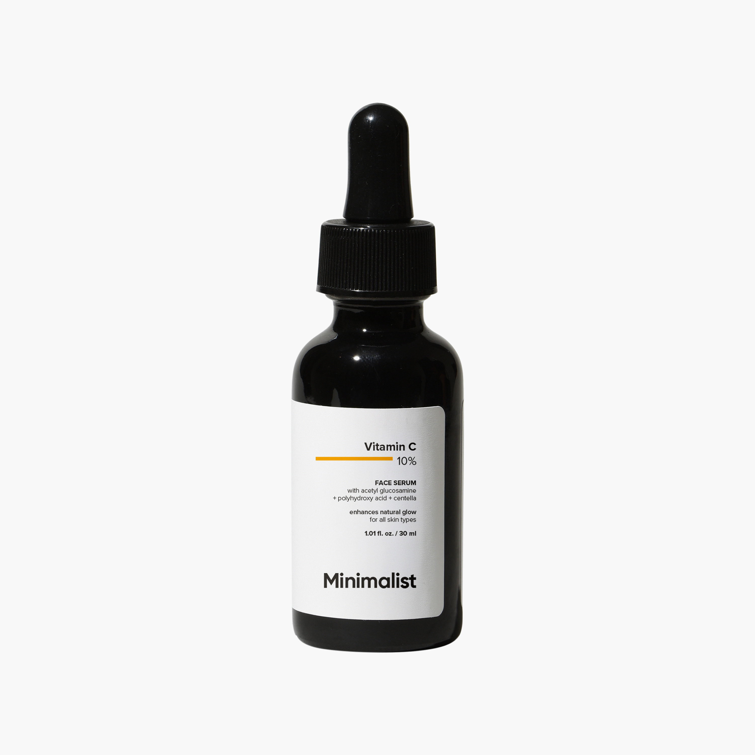 Minimalist Vitamin C + Glucosamine + PHA 10% Face Serum 30 ml-beautyandpersonalcare-skin-treatmentsandserums-image-1