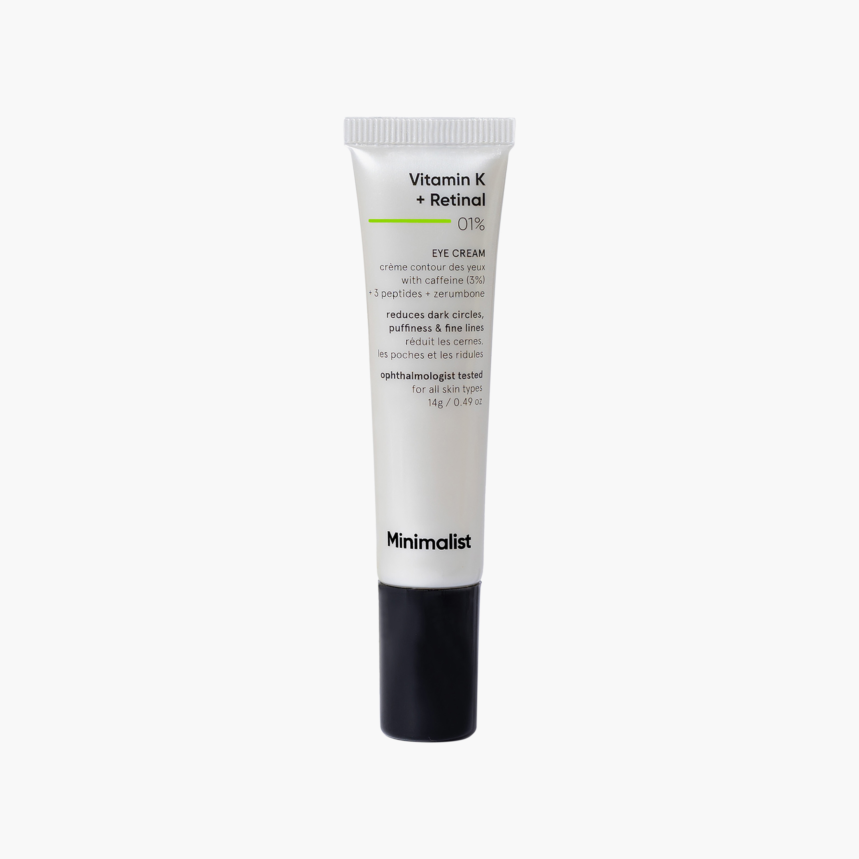 Minimalist Vitamin K + Retinal 1% Eye Cream 14 g-beautyandpersonalcare-skin-eyecare-image-1