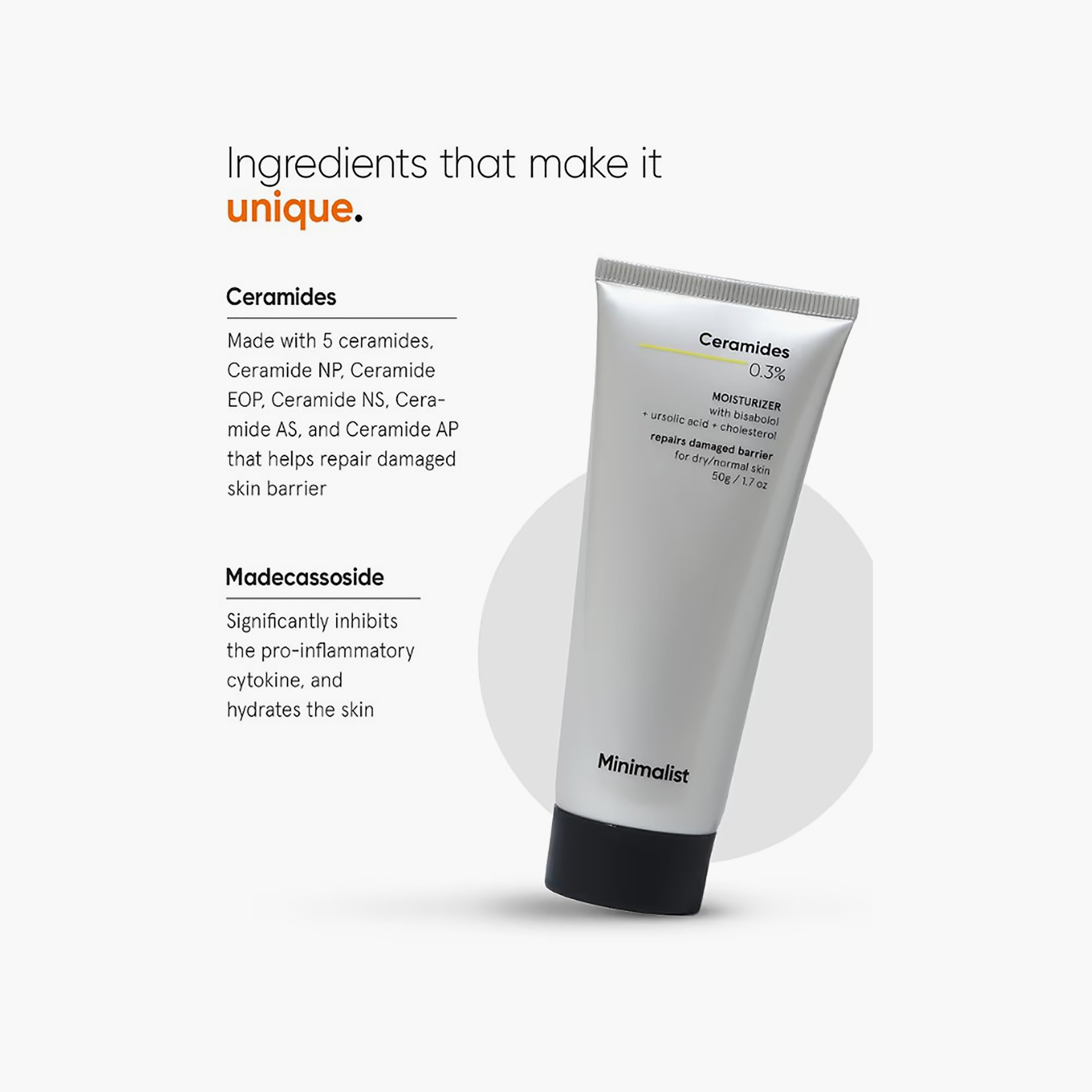Minimalist Ceramides 0.3% + Madecassoside Moisturizer 50 g-beautyandpersonalcare-skin-moisturisers-facemoisturisers-image-3