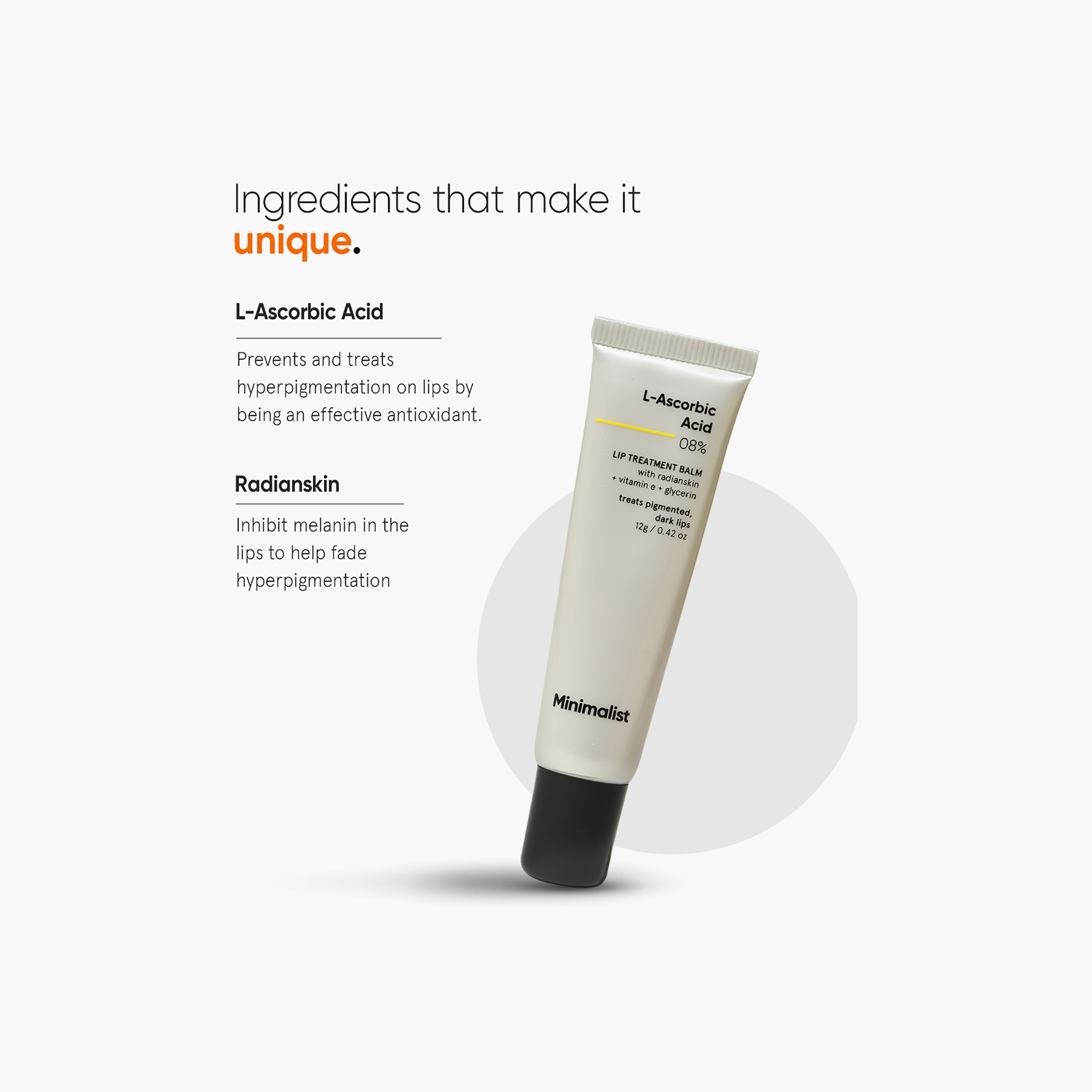 Minimalist L-Ascorbic Acid 8% Brightening Lip Balm 12 g-beautyandpersonalcare-skin-lipcare-lipbalm-image-4