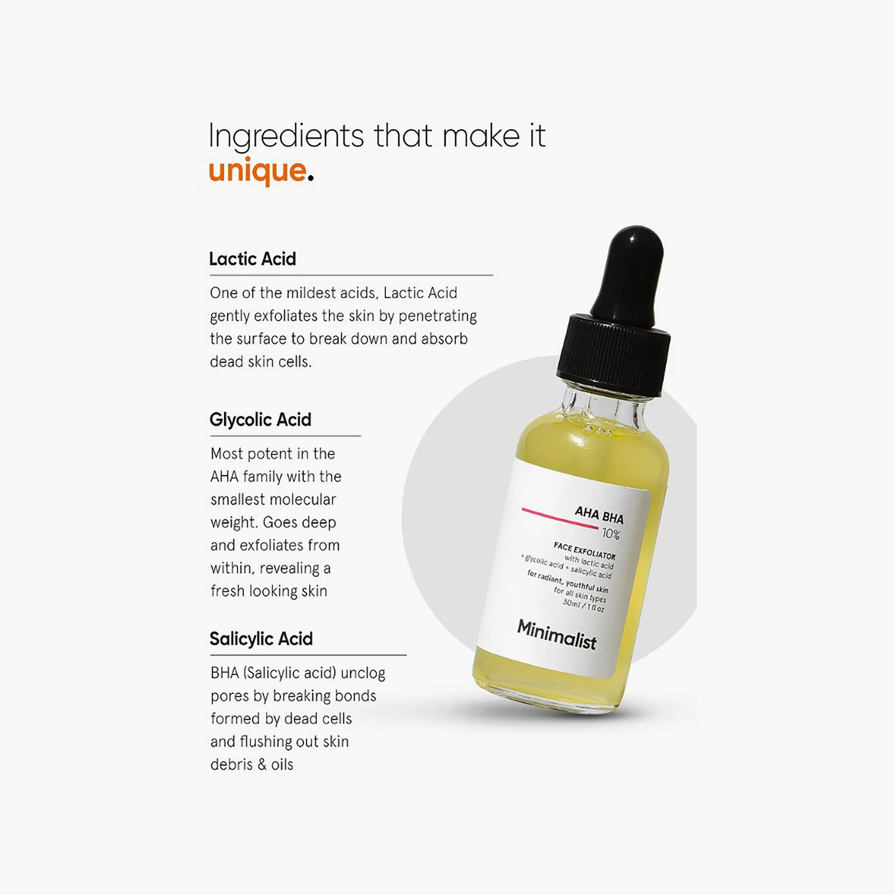 مقشر الوجه مينيماليست AHA BHA 10%، 30 مل-beautyandpersonalcare-skin-masks-masksandpeels-image-3