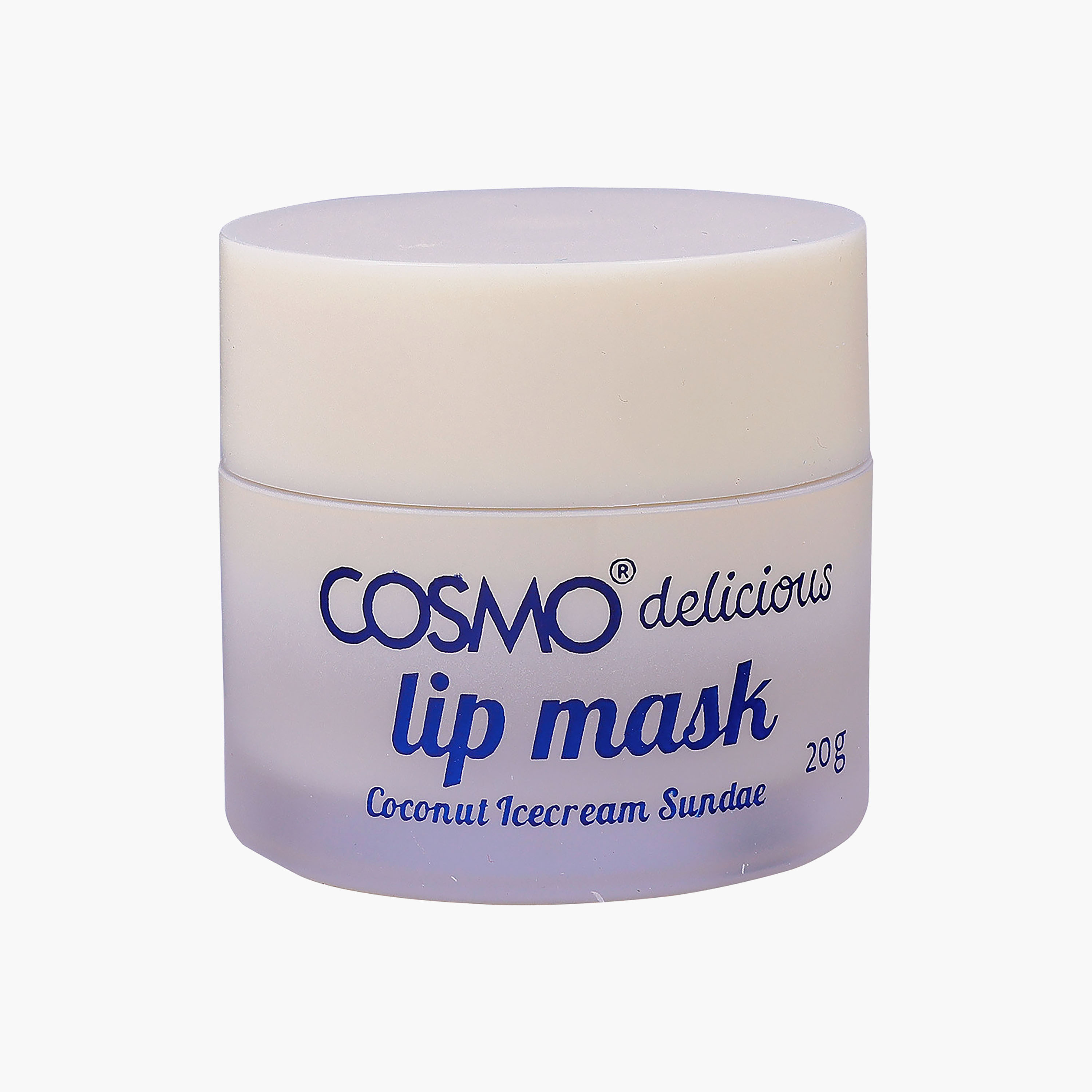 قناع شفاه كوزمو ديليشوس بنكهة آيس كريم جوز الهند 20 غرام-beautyandpersonalcare-skin-lipcare-lipbalm-image-1