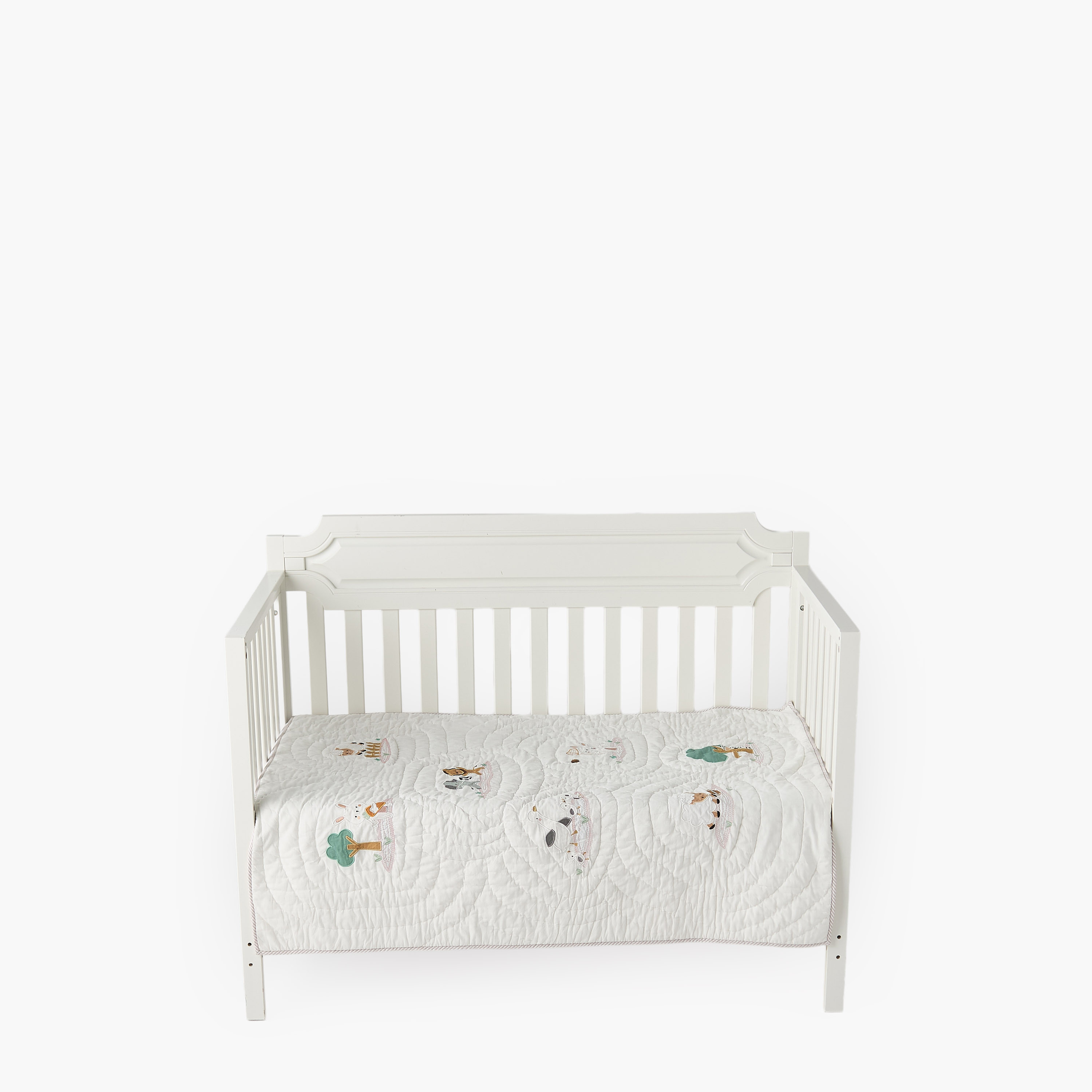 لحاف قطن مطرز بطبعات سفاري من جونيورز-baby-nursery-blanketsandswaddles-blanketsandquilts-image-6