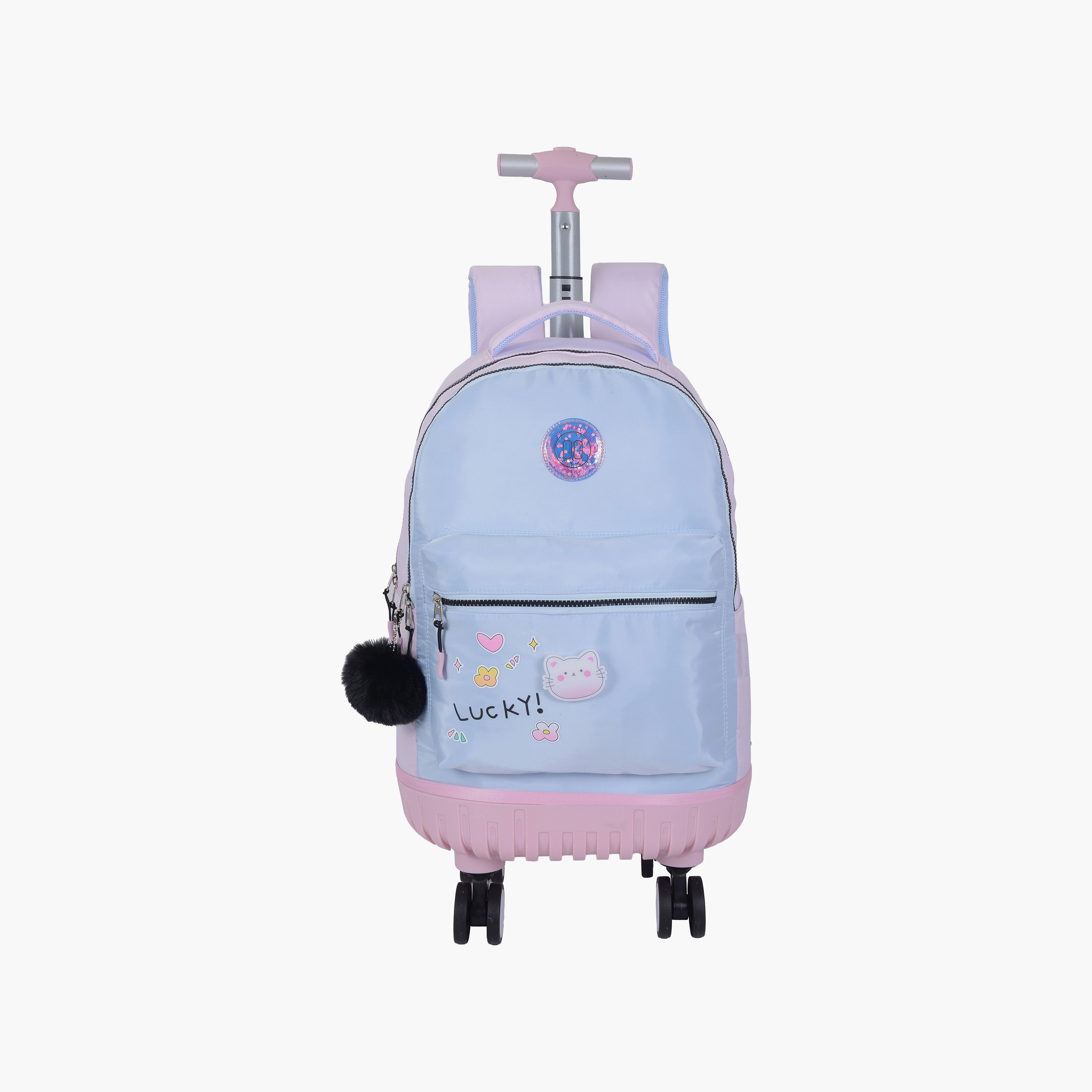 Pause 2-Piece Trolley Bag for Girls 13+ Years with Pencil Case - 18 Inch-school-bagsandbackpacks-trolleybags-image-2