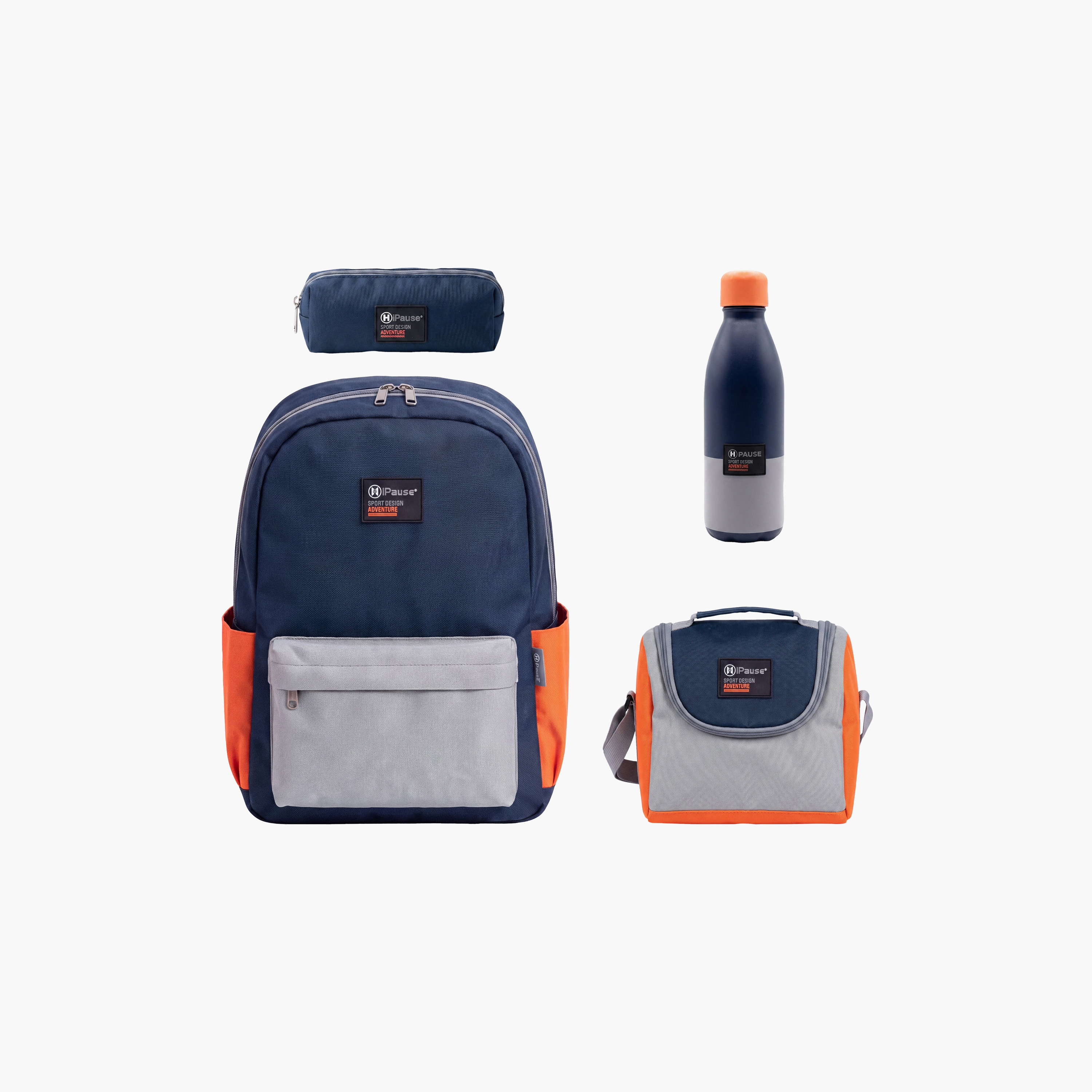 Pause 4-Piece School Backpack Set with Lunch Bag & Pencil Case - 16 Inch-school-bagsandbackpacks-backpacks-image-13
