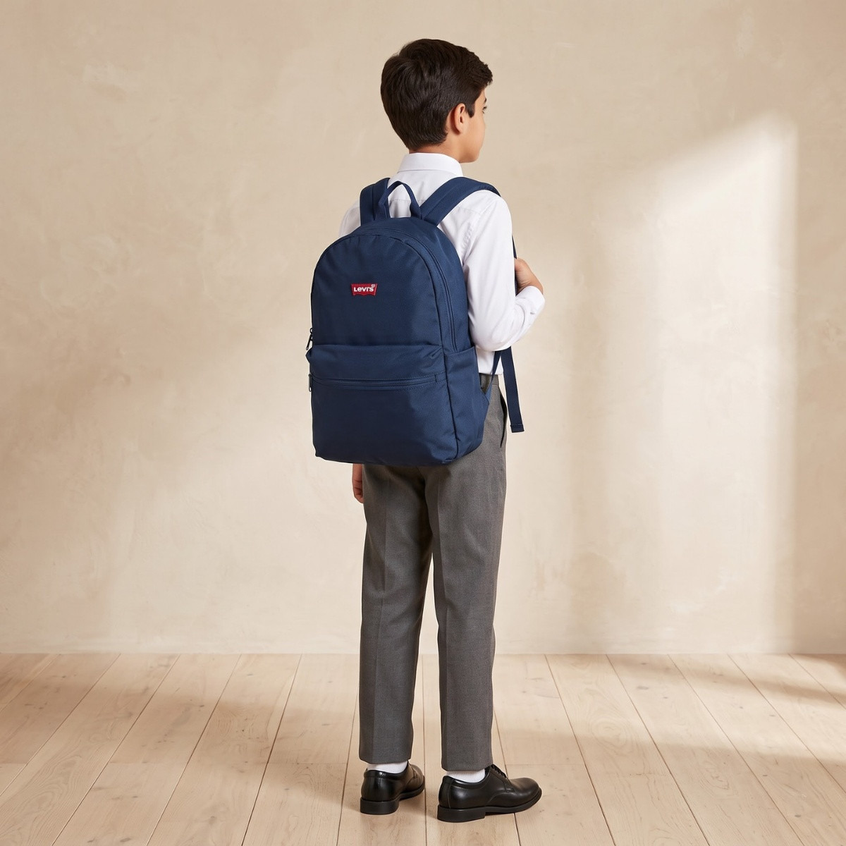 Levi's Plain Backpack With Laptop Compartment 18 Inch-school-bagsandbackpacks-backpacks-image-4