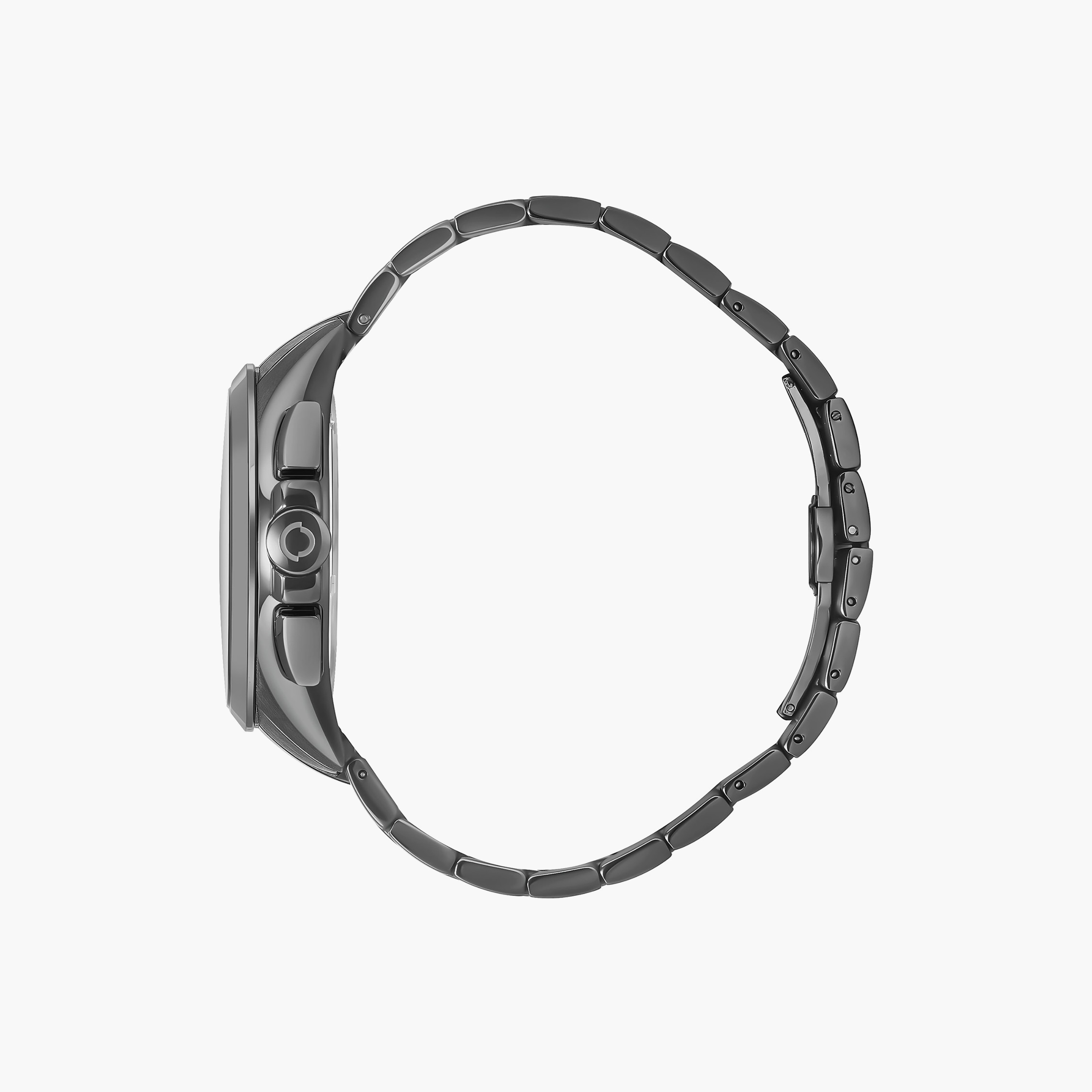 OMAX Women's Chronograph Round 30 MM Butterfly Buckle Watch | ML36N99I-women-watchesandjewellery-watches-image-2