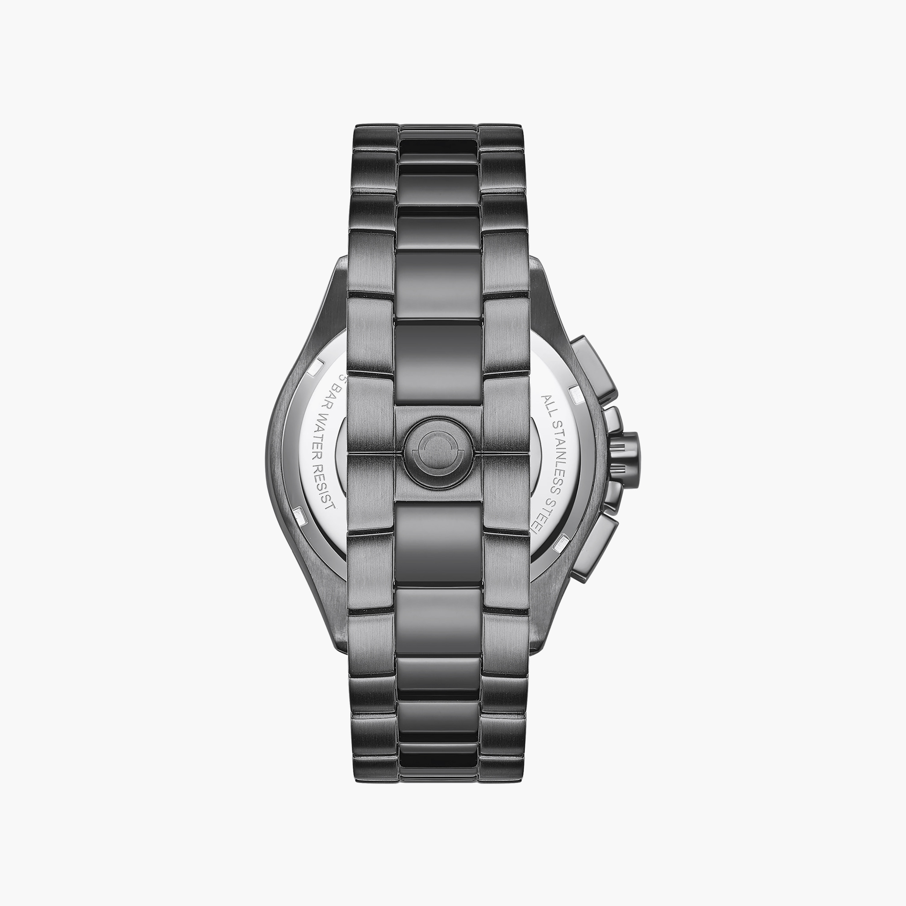 OMAX Women's Chronograph Round 30 MM Butterfly Buckle Watch | ML36N99I-women-watchesandjewellery-watches-image-3