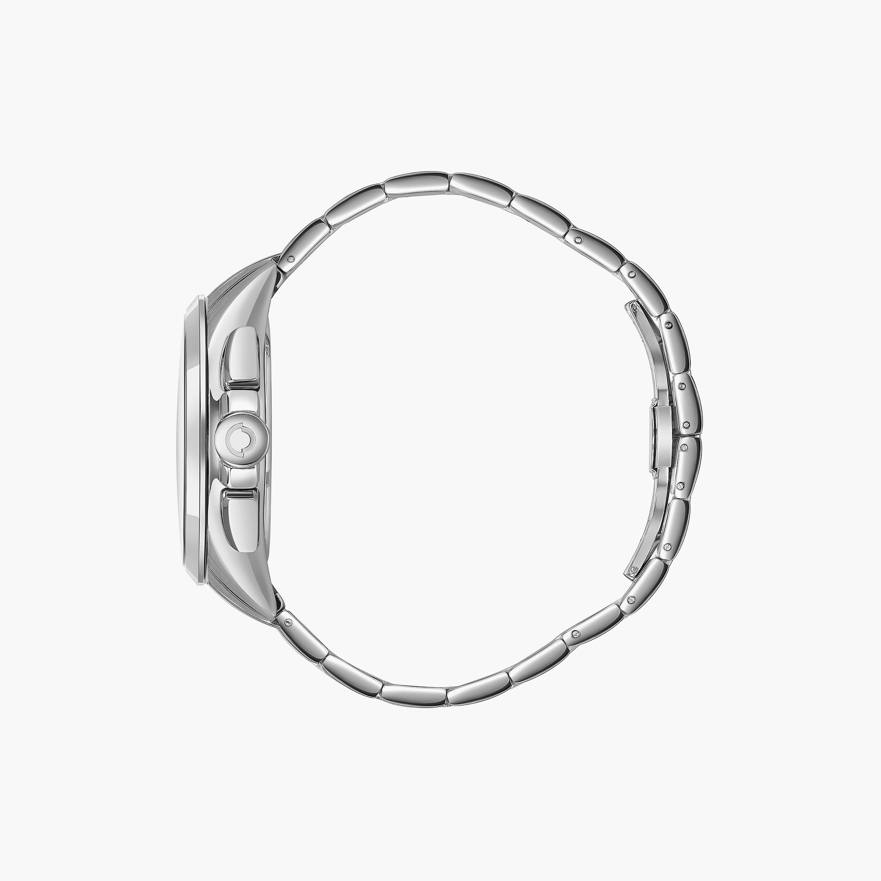 OMAX Women's Chronograph Round 30 MM Butterfly Buckle Watch | ML36P46I-women-watchesandjewellery-watches-image-2