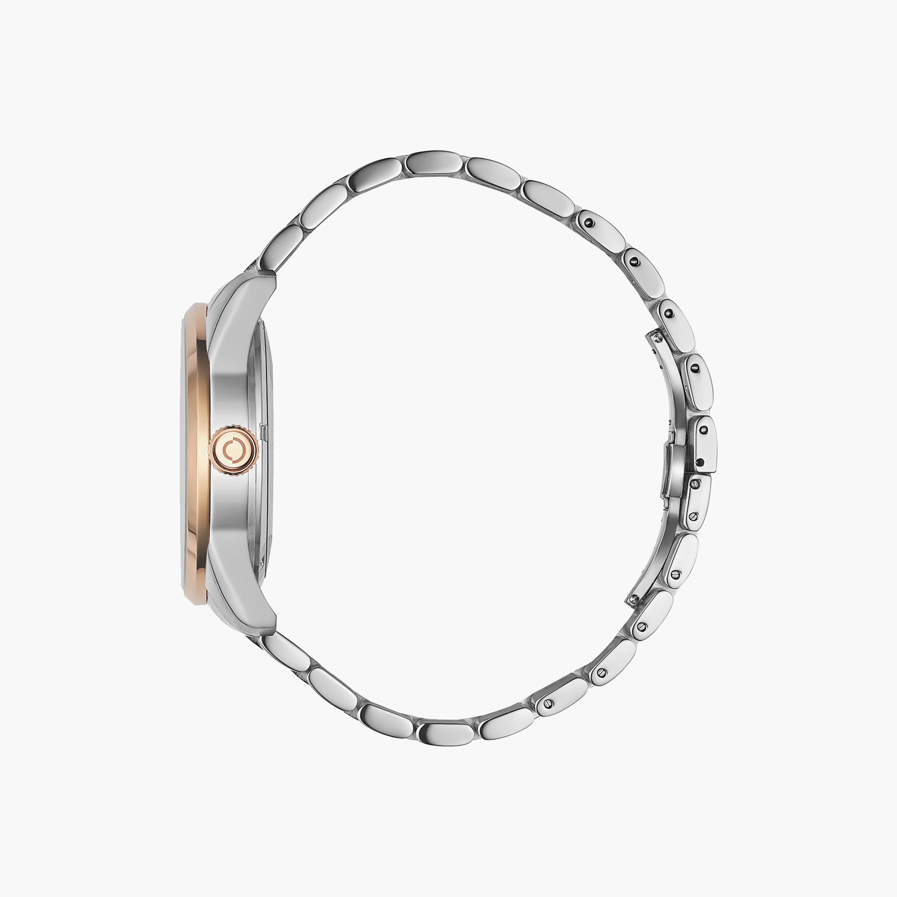 OMAX Men's Automatic Round 40 MM Butterfly Buckle Watch | OAOR005C9CI-men-watchesandjewellery-watches-image-2