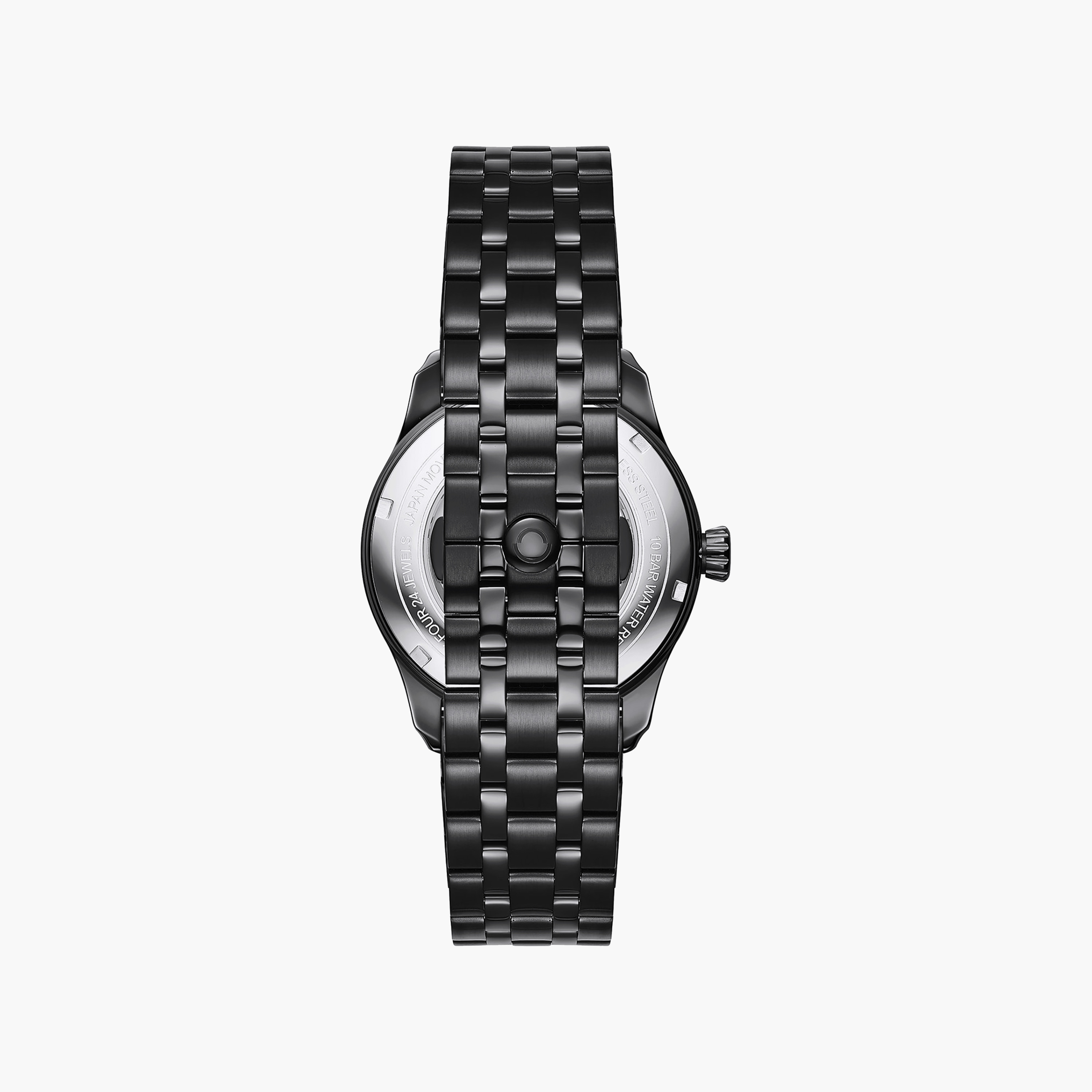 ساعة أوماكس رجالية أوتوماتيكية دائرية 40 مم بإبزيم فراشة | OAOR006M22I-men-watchesandjewellery-watches-image-3