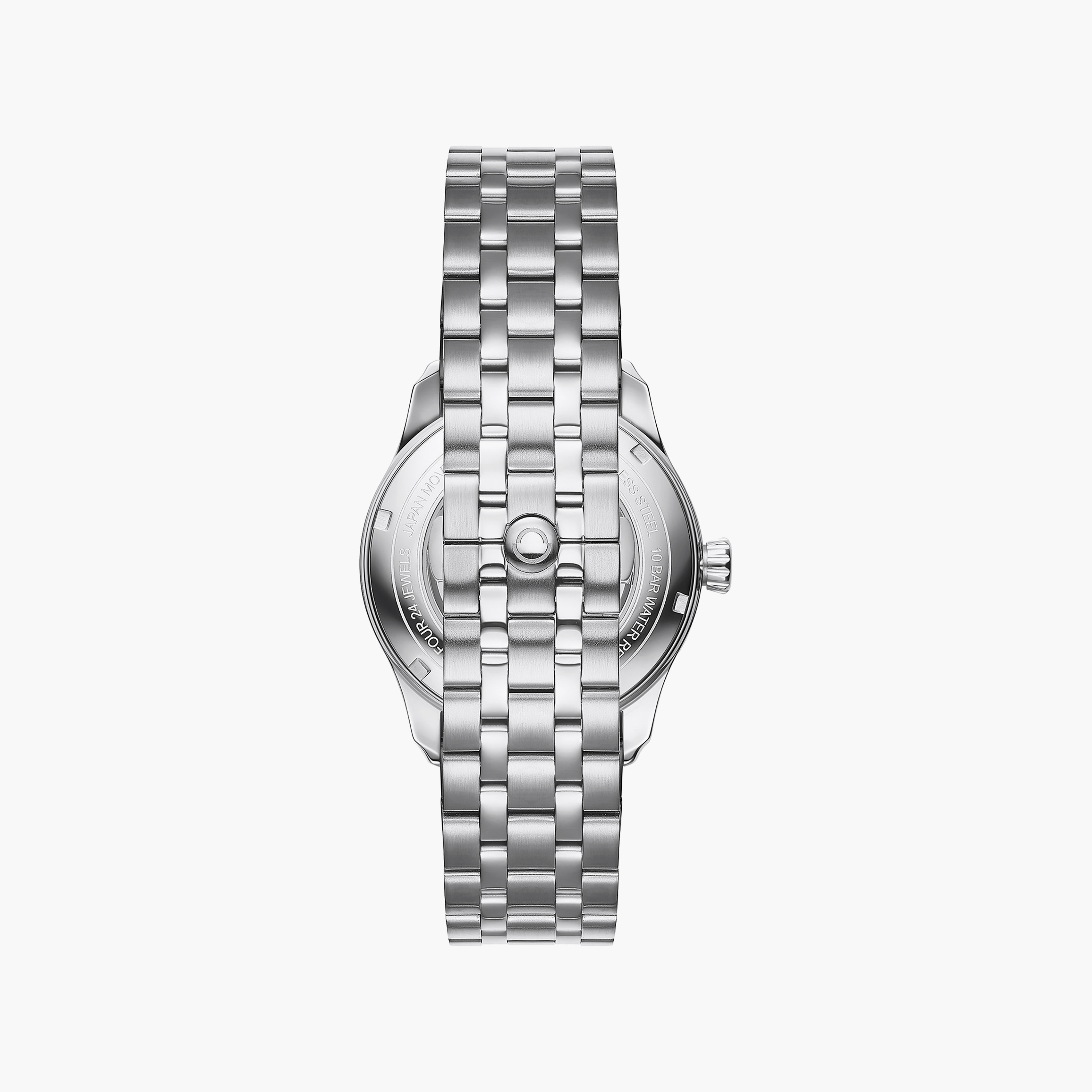 OMAX Men's Automatic Round 40 MM Butterfly Buckle Watch | OAOR006P06I-men-watchesandjewellery-watches-image-3