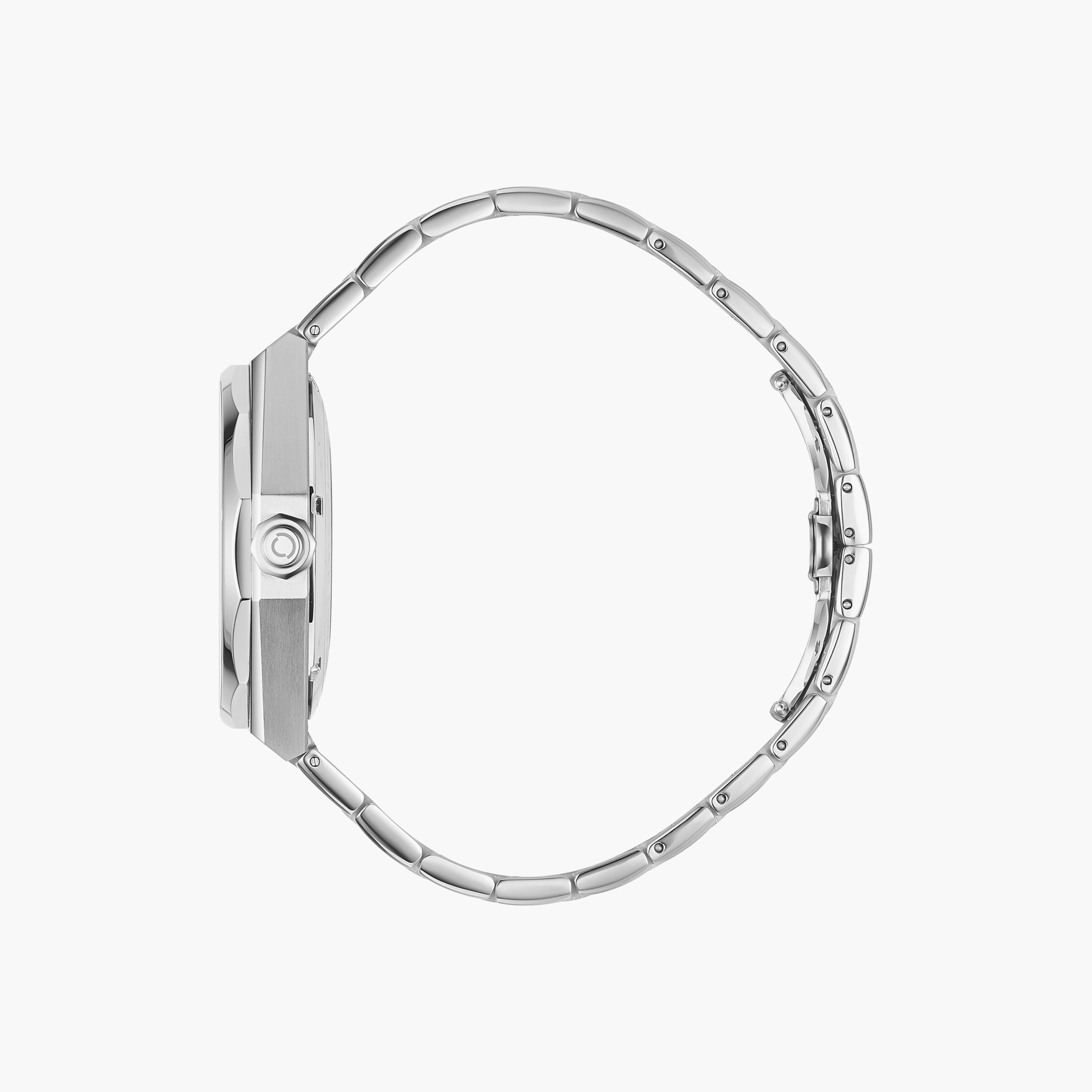OMAX Men's Automatic Round 40 MM Butterfly Buckle Watch | OAOR027PB6I-men-watchesandjewellery-watches-image-2