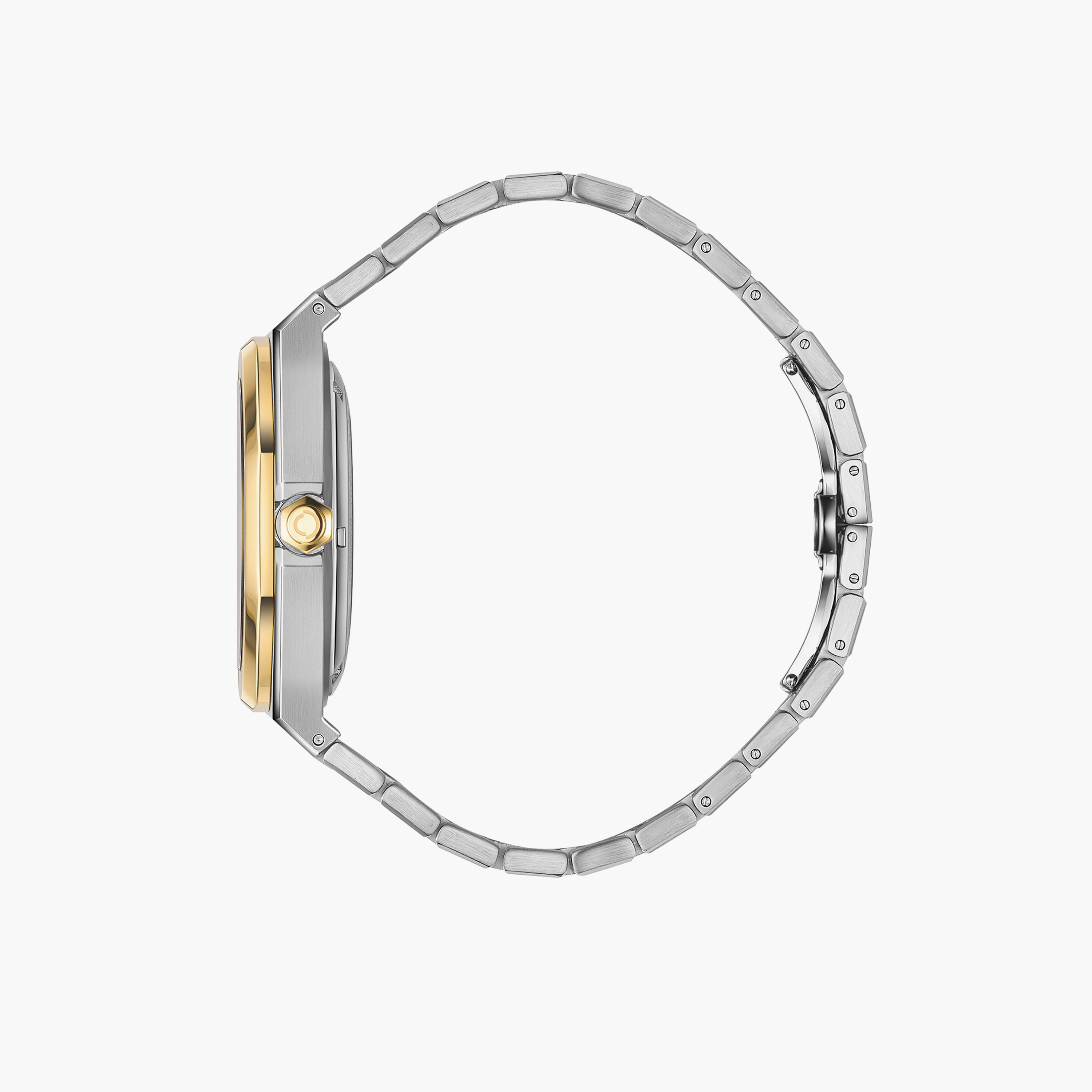 OMAX Men's Automatic Round 40 MM Butterfly Buckle Watch | OAOR028T2TI-men-watchesandjewellery-watches-image-2