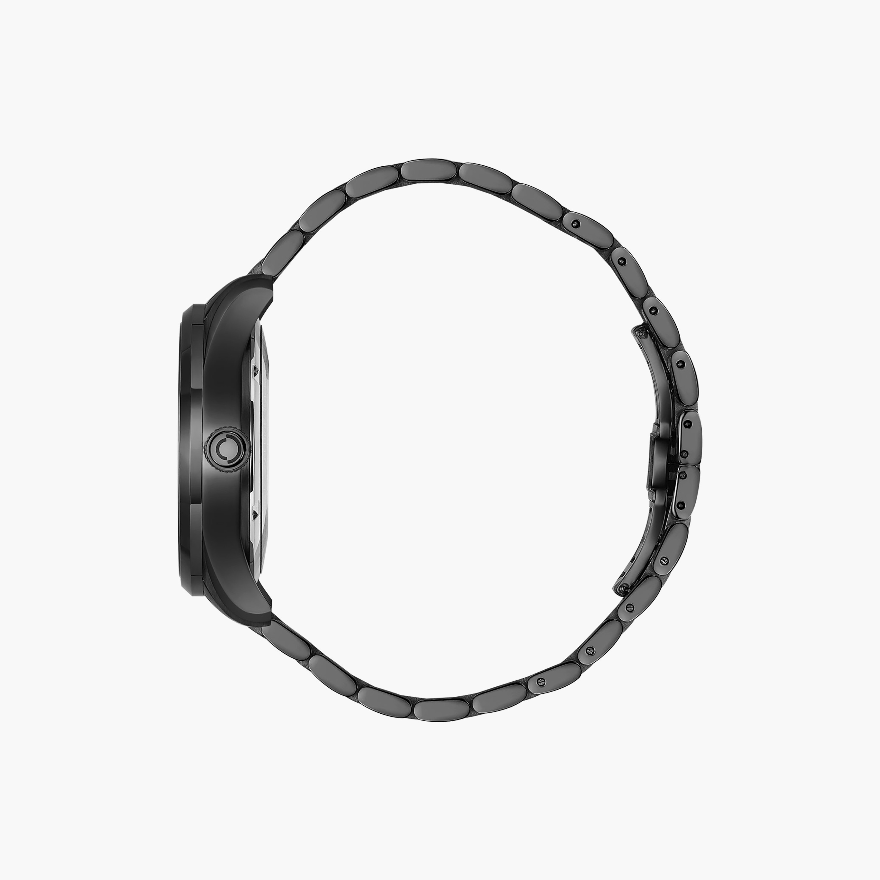 OMAX Men's Automatic Round 40 MM Butterfly Buckle Watch | OAOR035M22Y-men-watchesandjewellery-watches-image-2