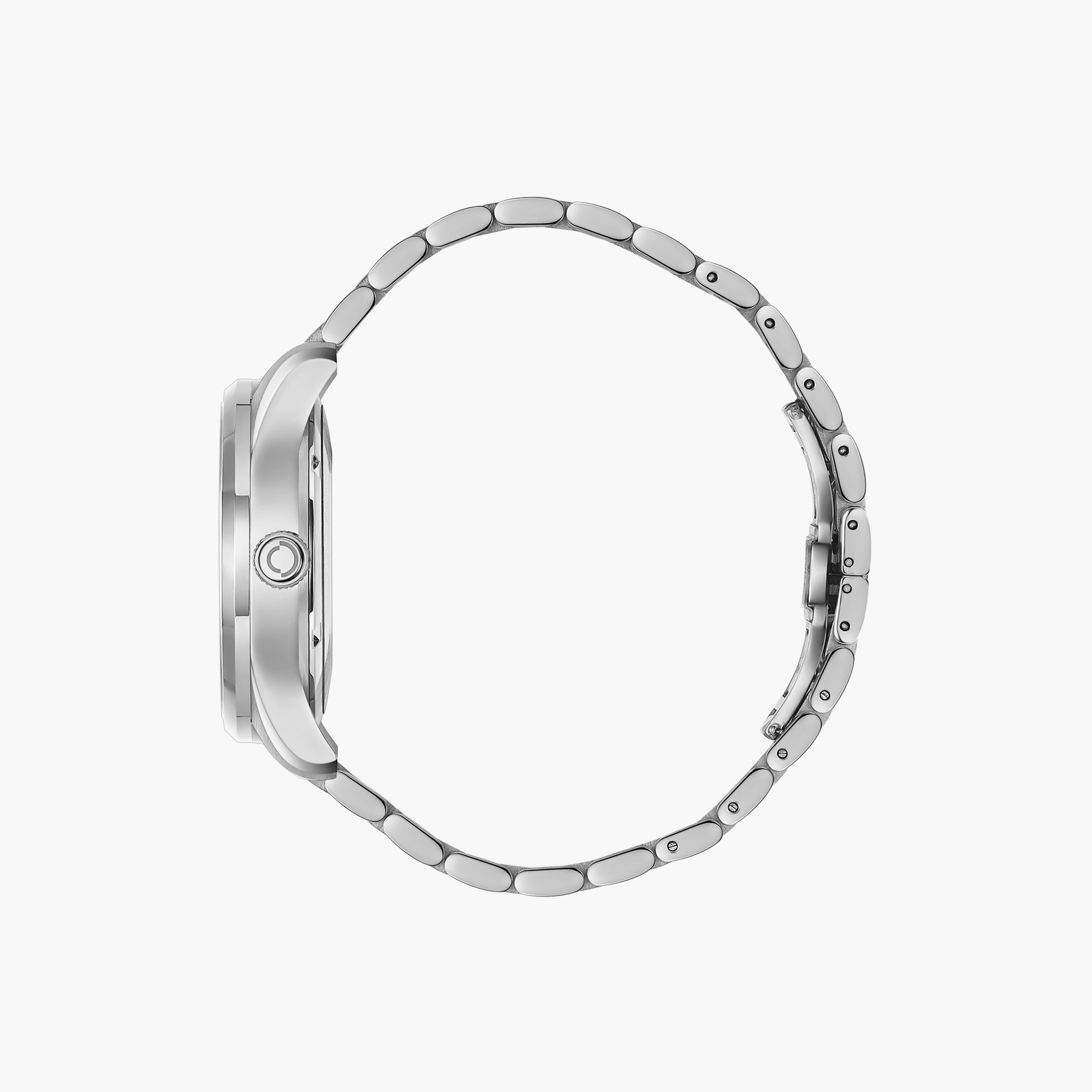 OMAX Men's Automatic Round 40 MM Butterfly Buckle Watch | OAOR035P46S-men-watchesandjewellery-watches-image-2
