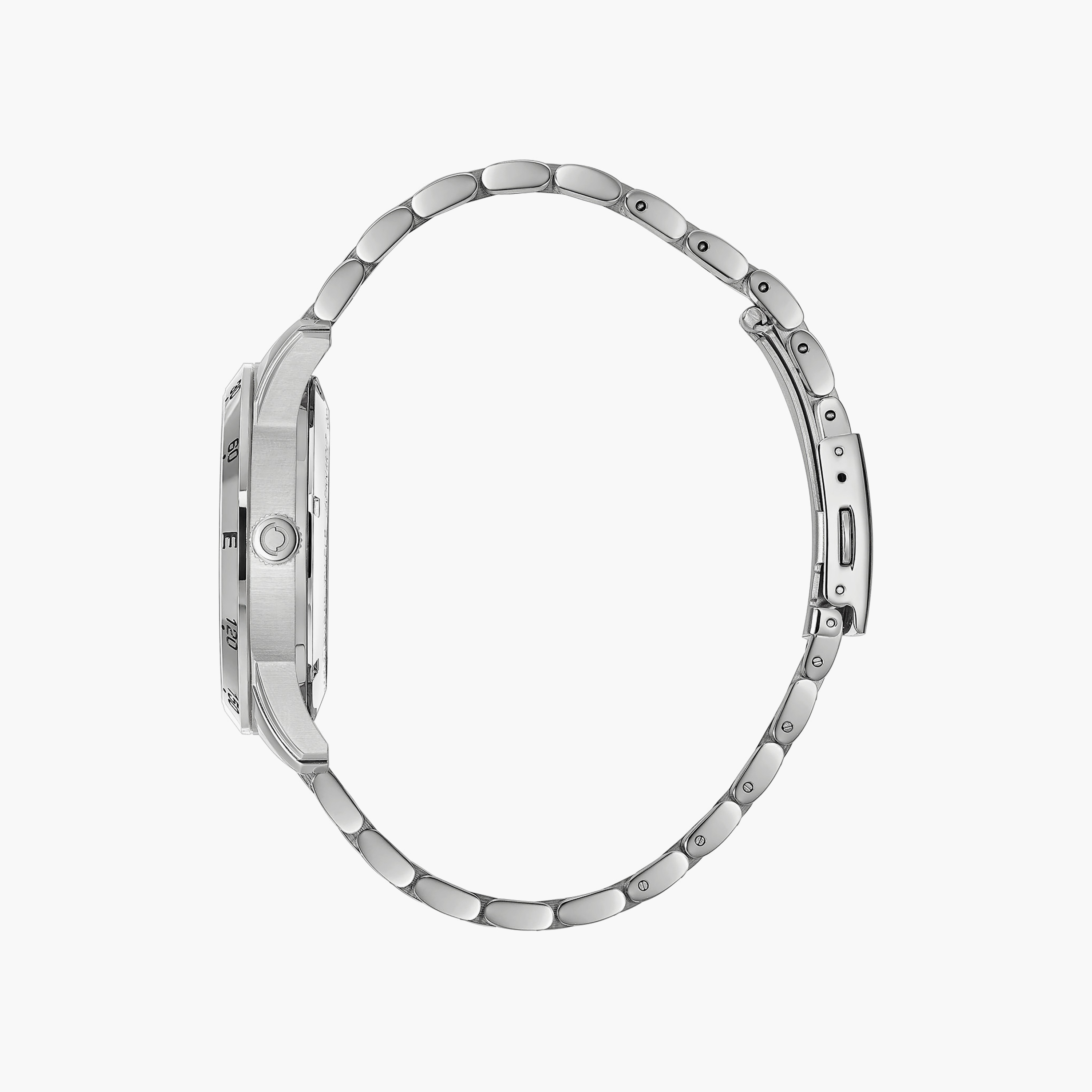 OMAX Men's Automatic Round 40 MM Butterfly Buckle Watch | OSA024P26I-men-watchesandjewellery-watches-image-2