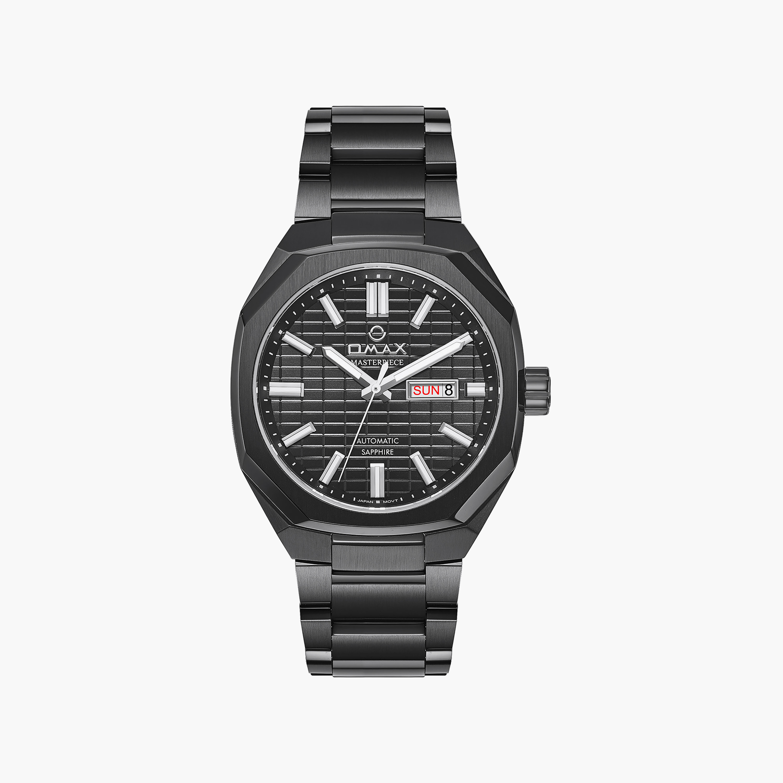 OMAX Men's Automatic Round 40 MM Butterfly Buckle Watch | OSA043M22I-men-watchesandjewellery-watches-image-1
