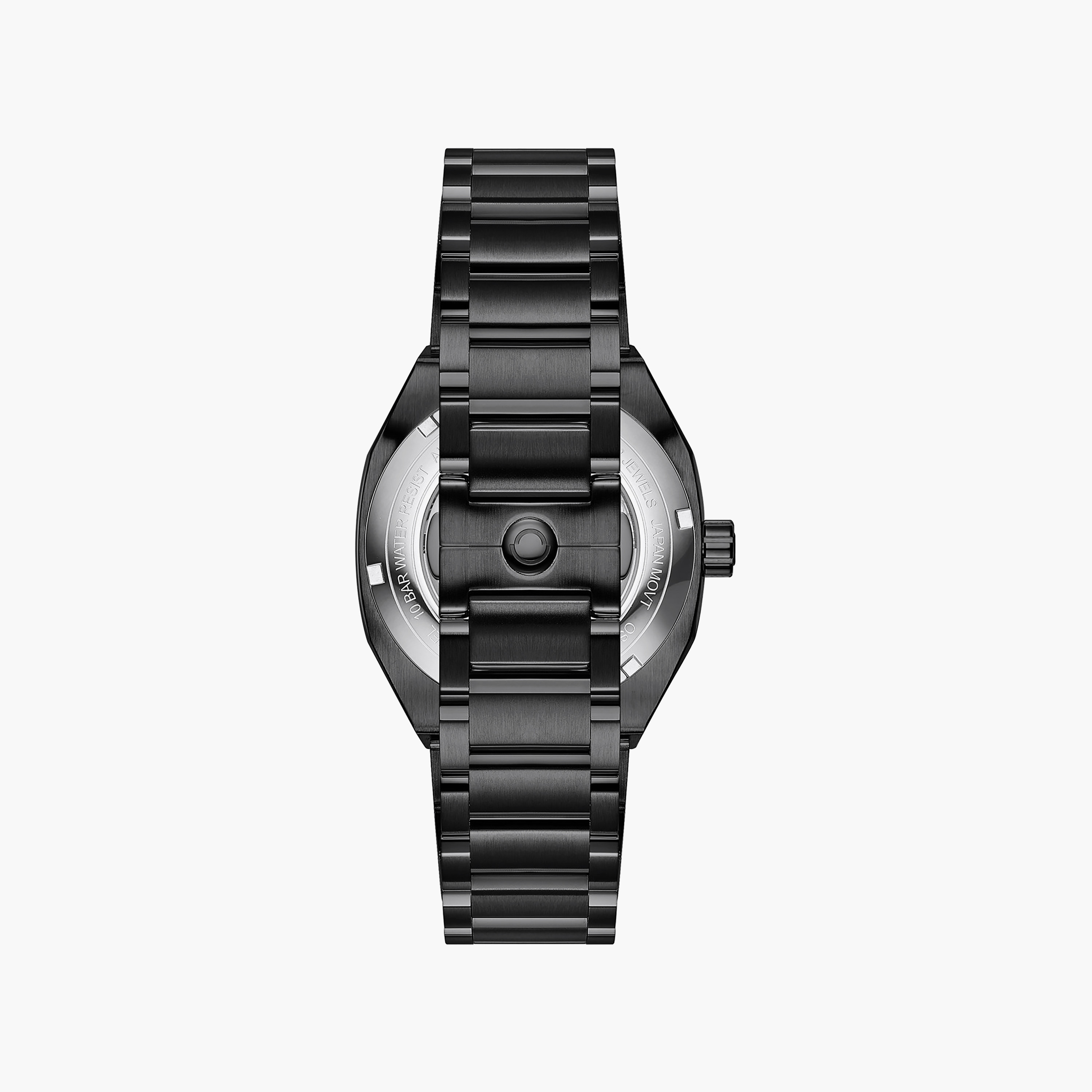 OMAX Men's Automatic Round 40 MM Butterfly Buckle Watch | OSA043M22I-men-watchesandjewellery-watches-image-3