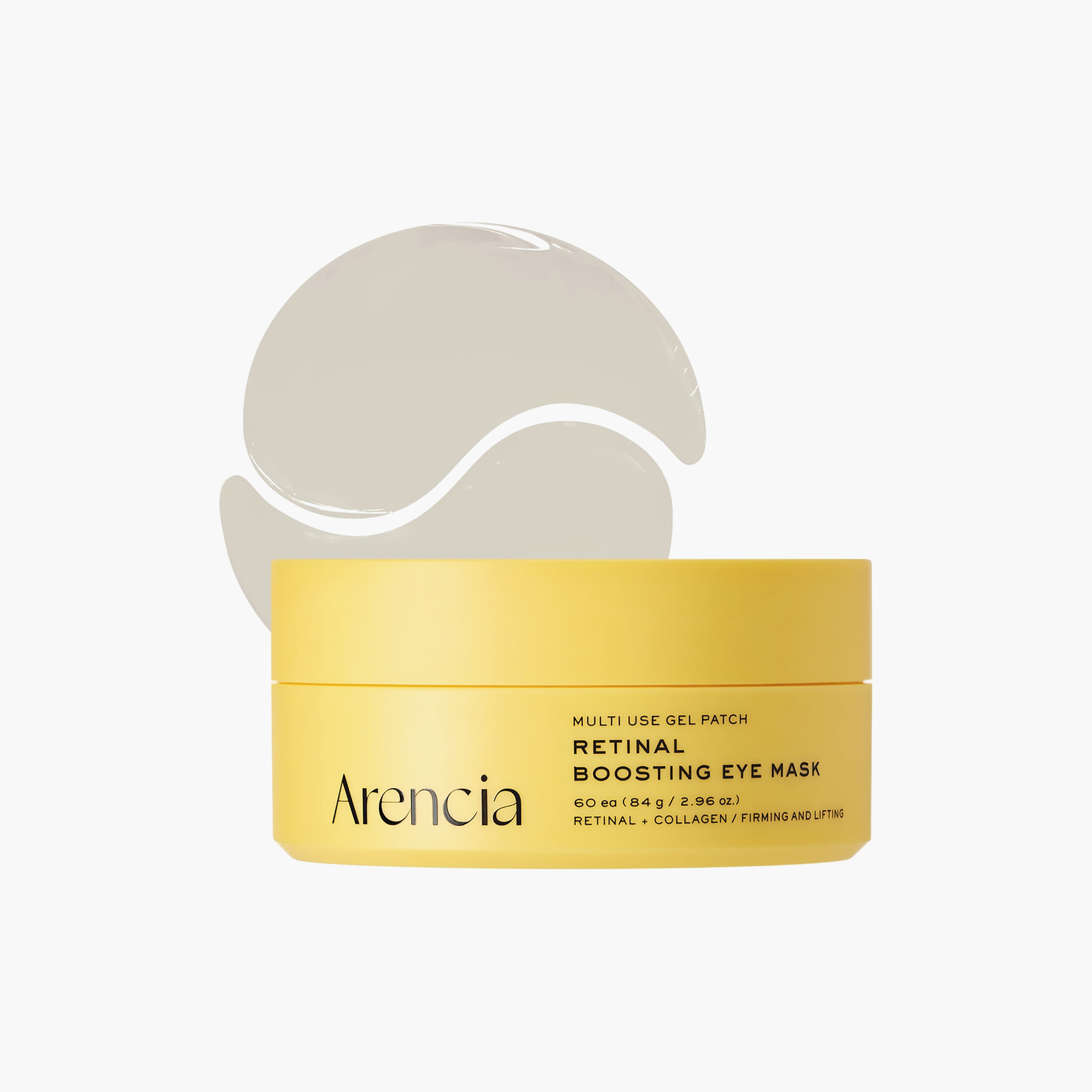قناع العين المعزز لشبكية العين من أرينسيا، 60 قطعة، 84 غرام-beautyandpersonalcare-kbeauty-skin-moisturisers-facemoisturisers-image-1