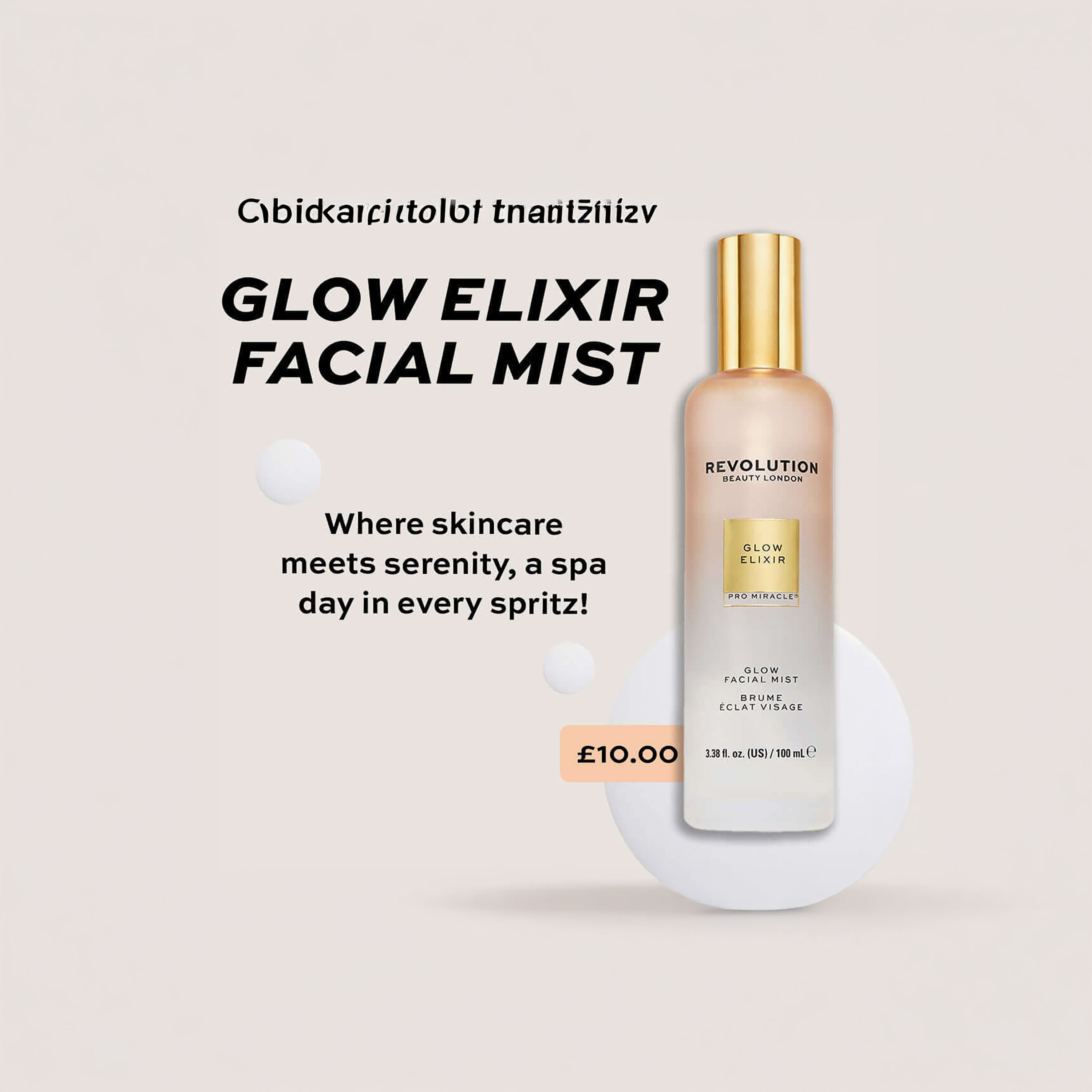 Revolution Pro Miracle Glow Elixir Facial Mist 100ml-beautyandpersonalcare-kbeauty-skin-moisturisers-facemoisturisers-image-3