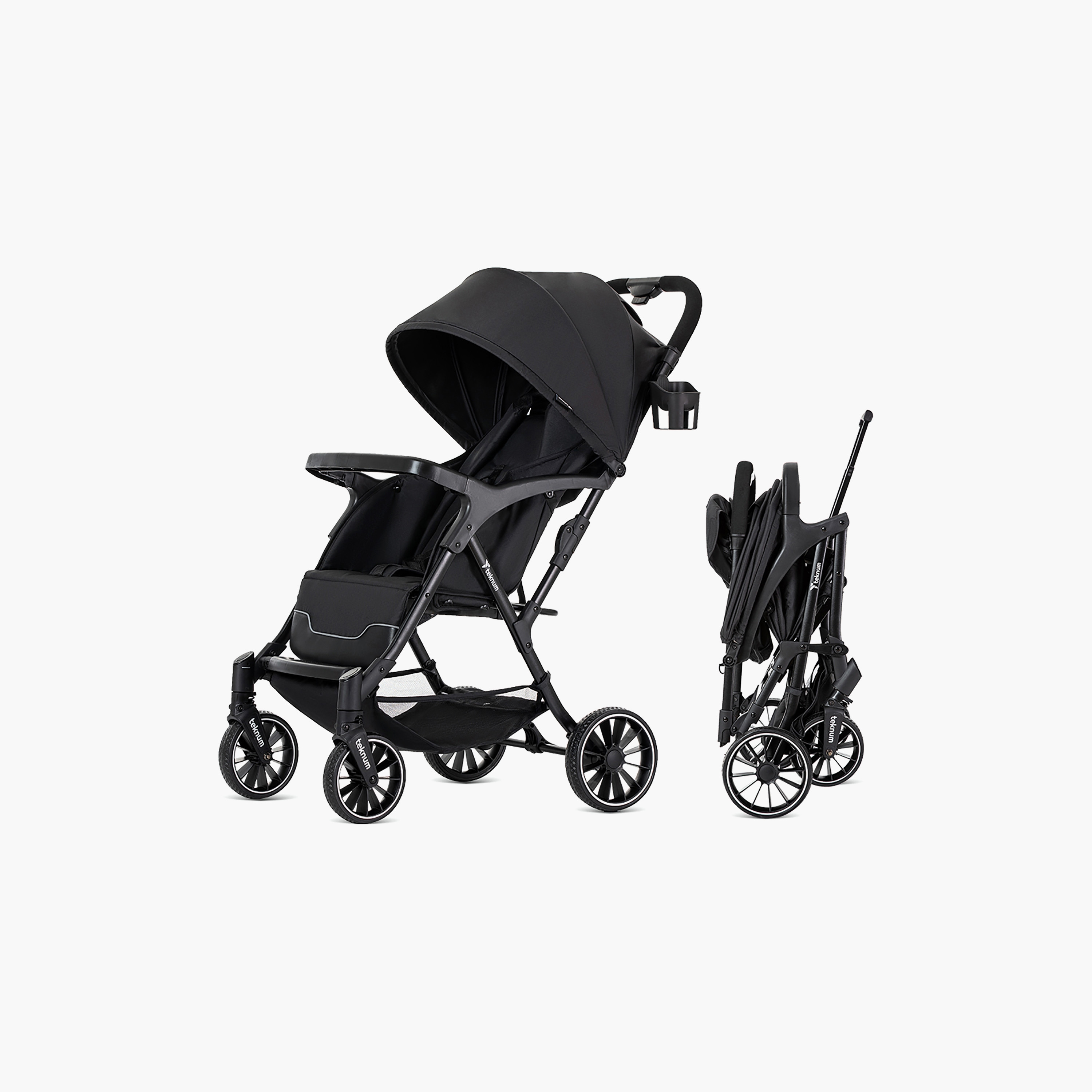 Teknum Flylite Stroller with Cup Holder-baby-gear-strollersandprams-strollers-image-4