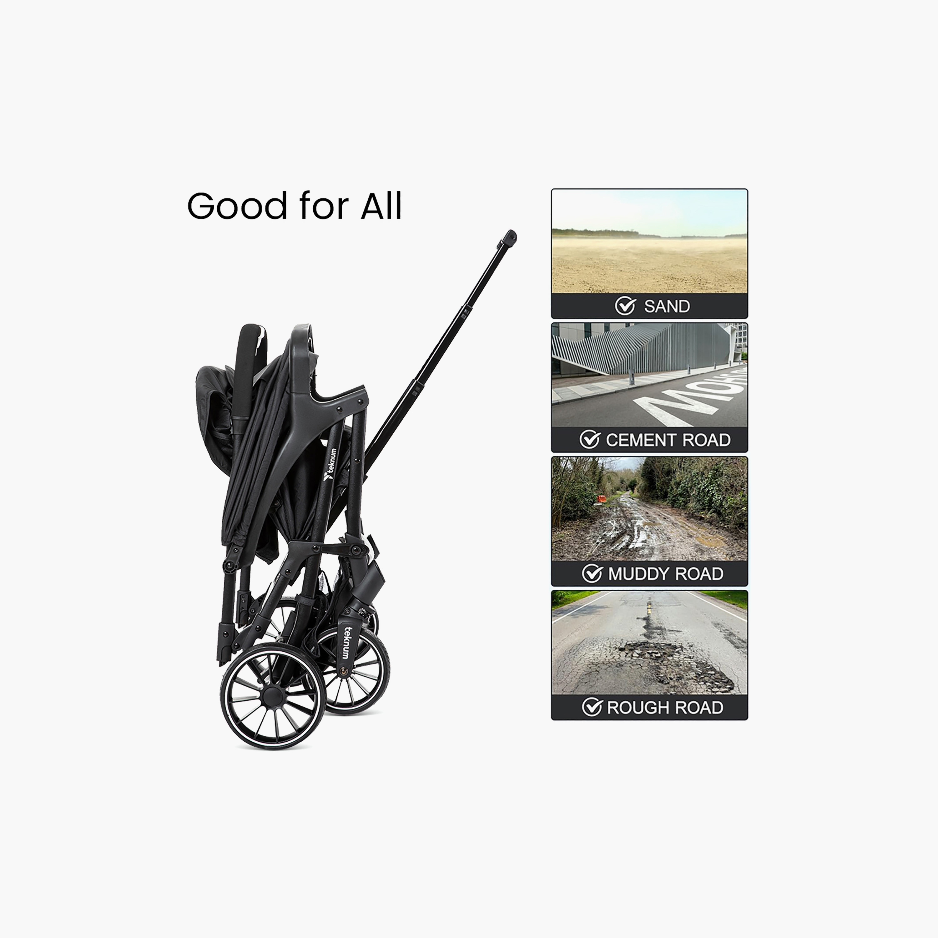 Teknum Flylite Stroller with Cup Holder-baby-gear-strollersandprams-strollers-image-8