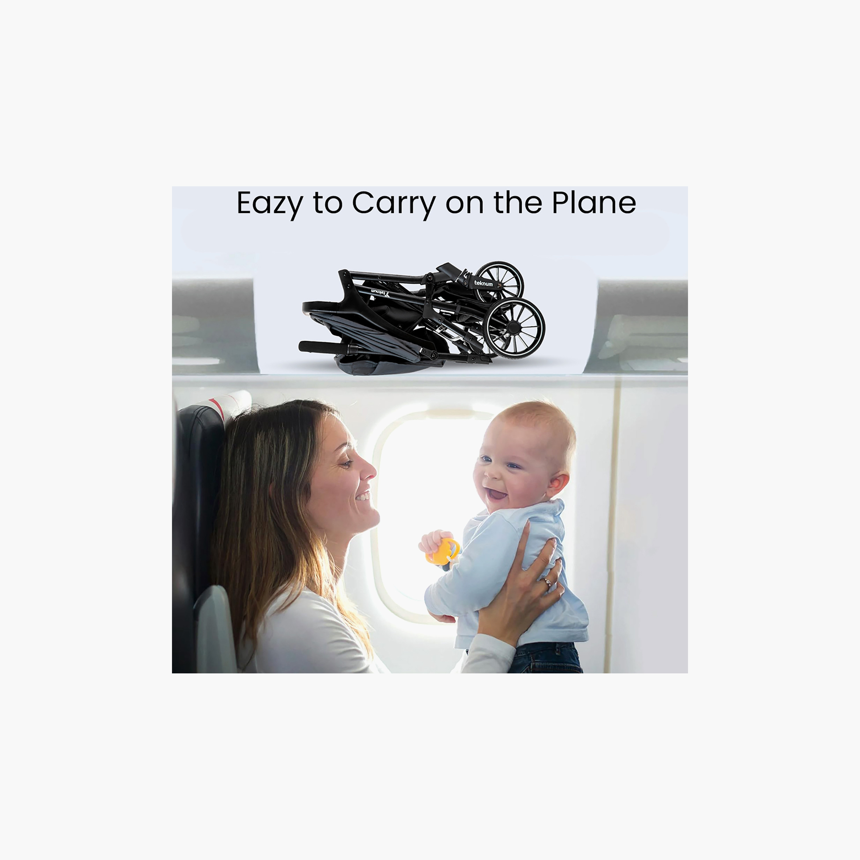 Teknum Flylite Stroller with Cup Holder-baby-gear-strollersandprams-strollers-image-10