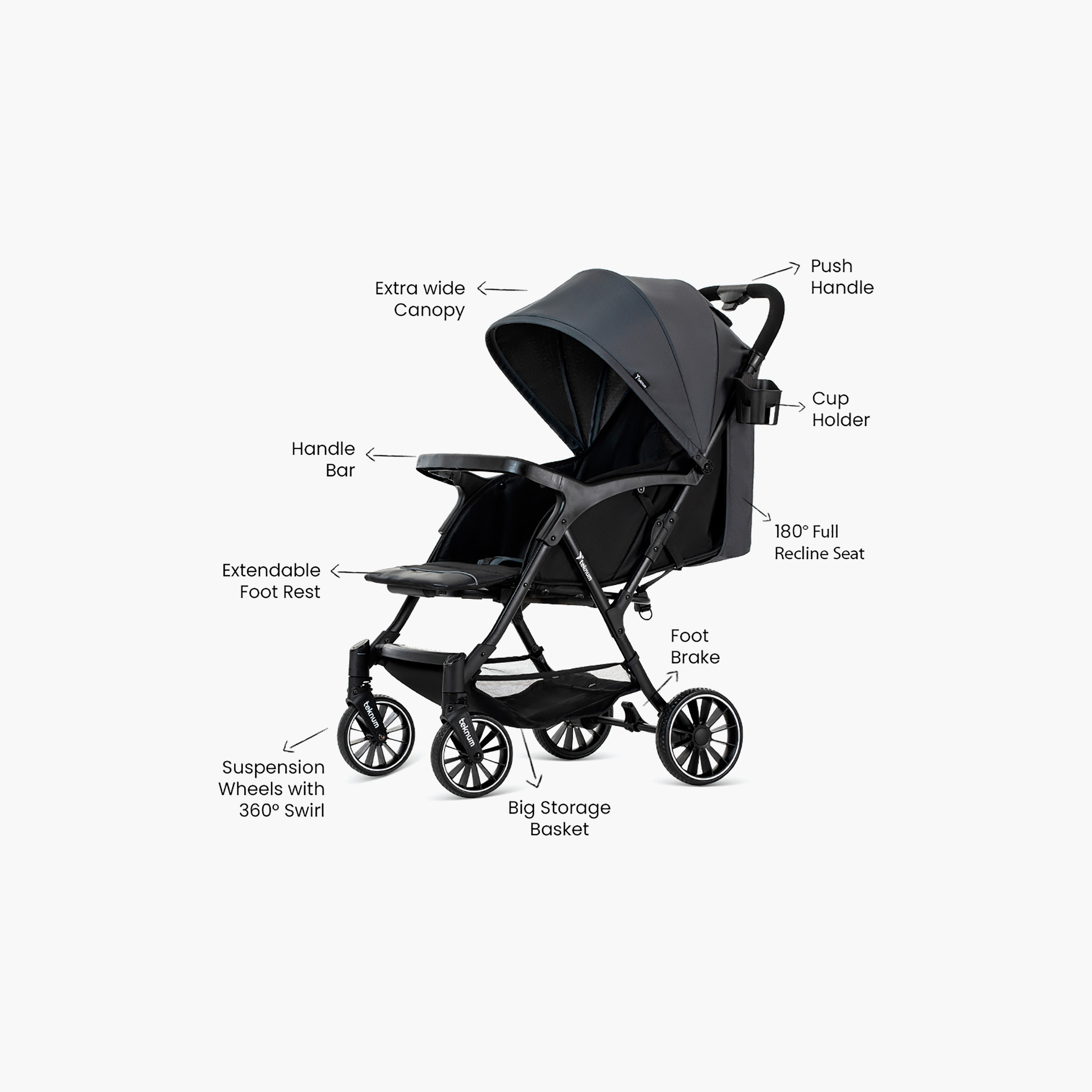 Teknum Flylite Stroller with Cup Holder-baby-gear-strollersandprams-strollers-image-20