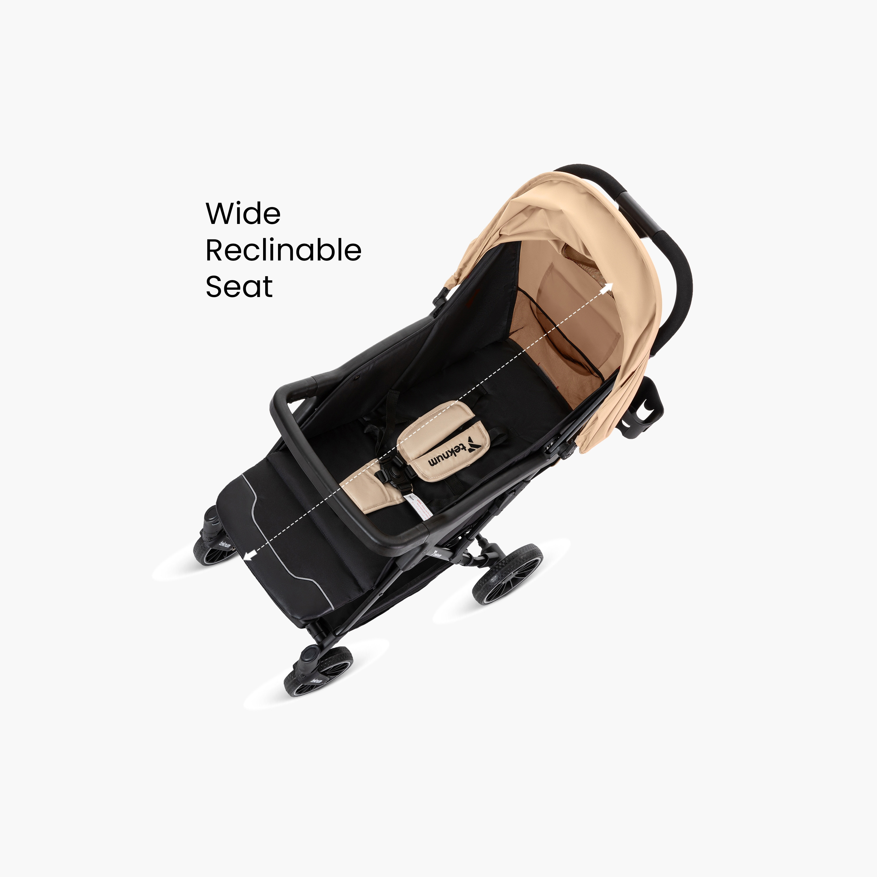 Teknum Flylite Stroller with Cup Holder-baby-gear-strollersandprams-strollers-image-3