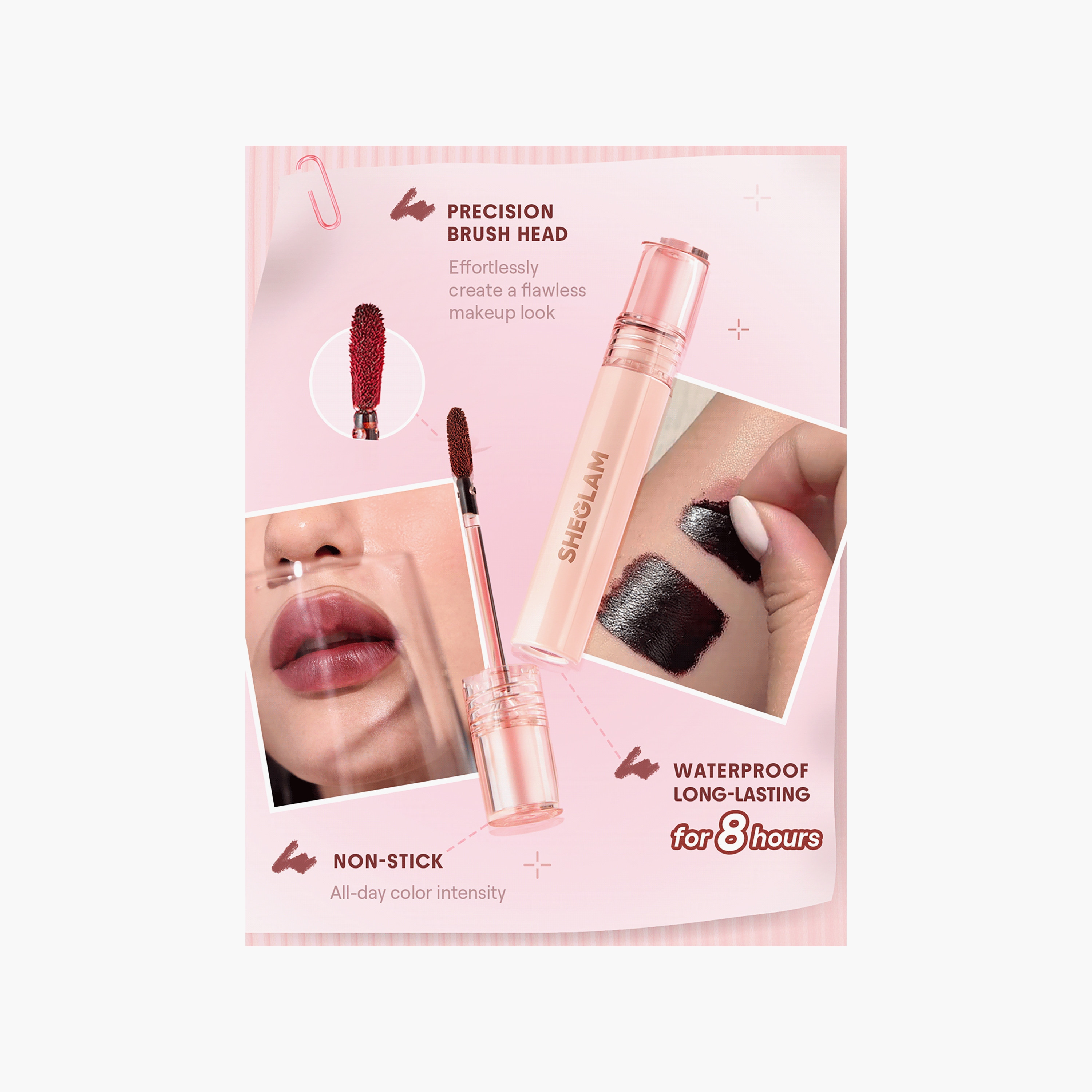 قلم تحديد الشفاه Sheglam Fall In Line Peel Off Lip Liner Stain بوزن 25 غرام-beautyandpersonalcare-makeup-lips-lipliners-image-6