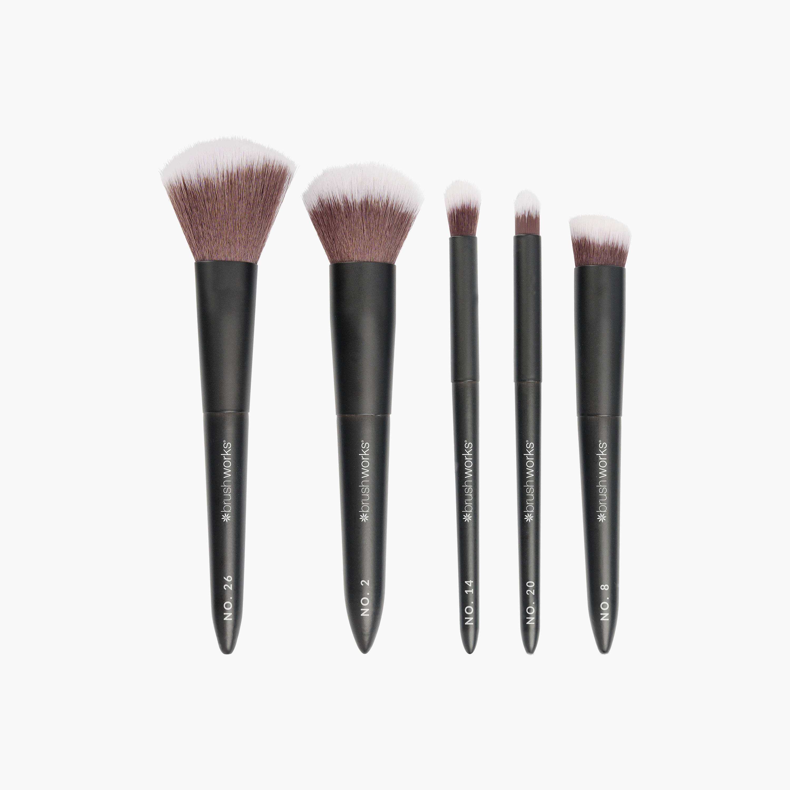 Brushworks Travel Makeup Brush Set 5 Pcs-beautyandpersonalcare-skin-treatments-image-1